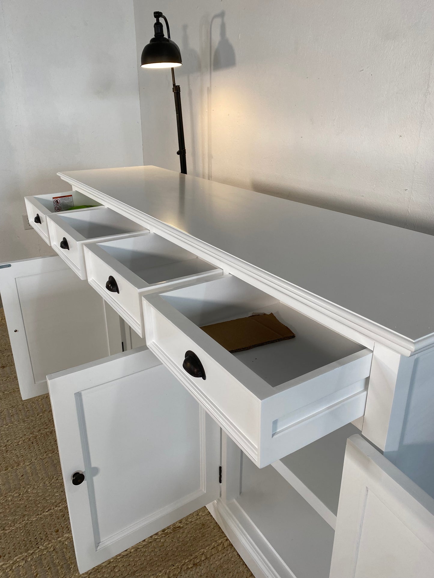 NEW Lark Manor Alfreida 78.74" Sideboard Cabinet