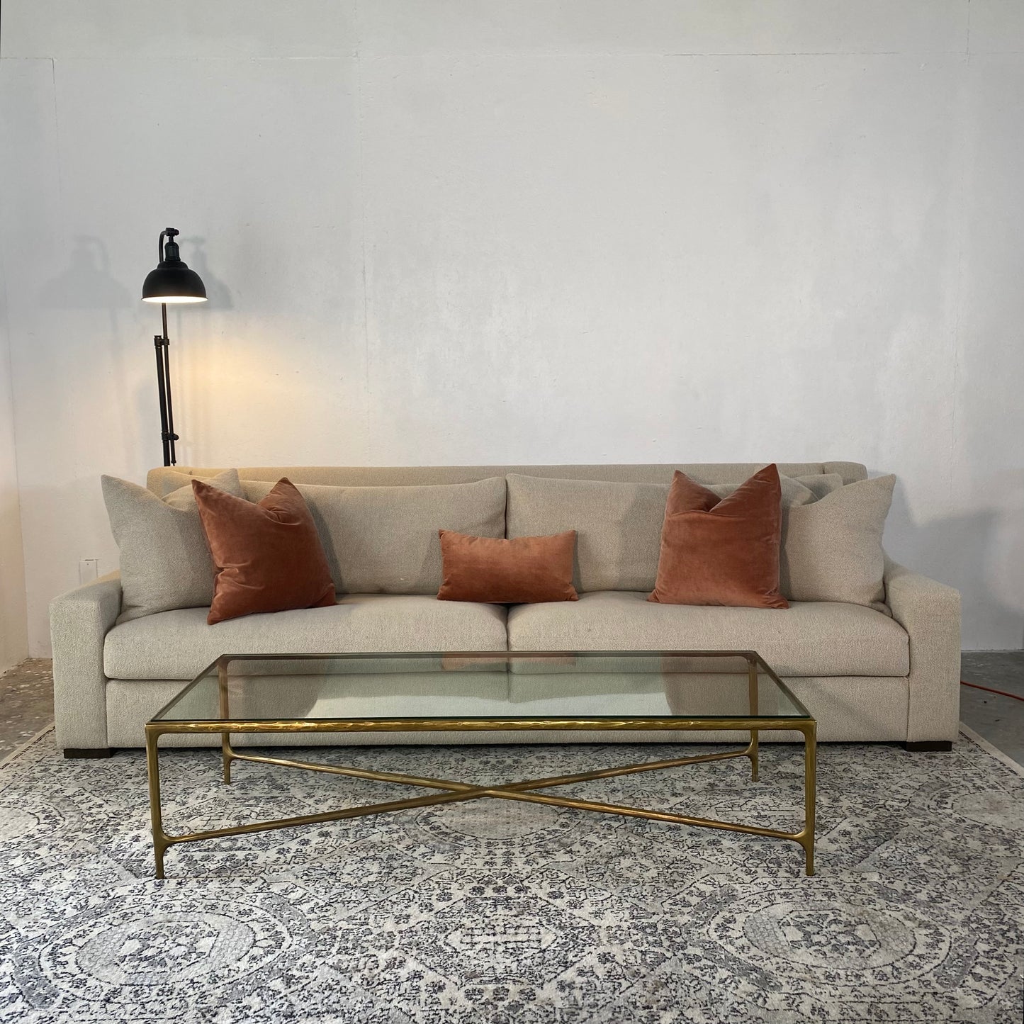 Restoration Hardware (RH) 9' Modena Track Arm Sofa