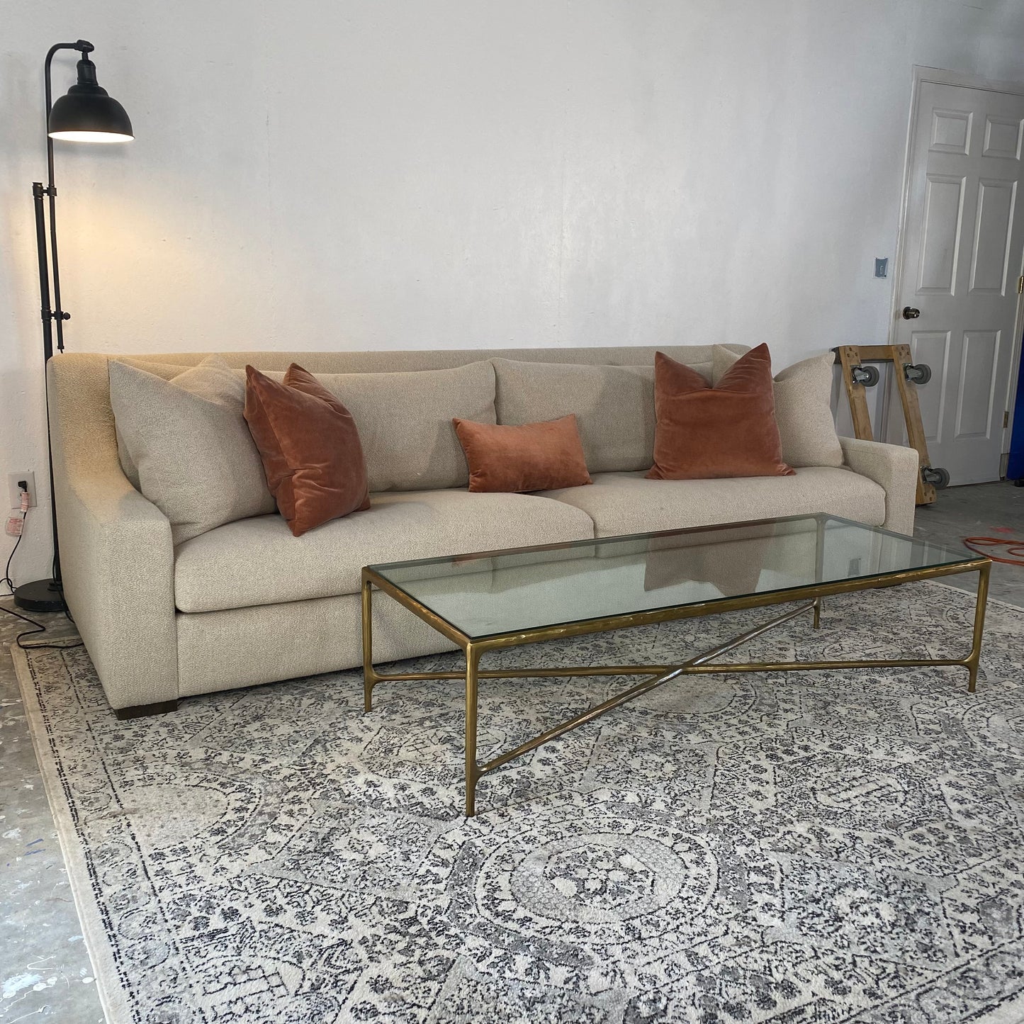 Restoration Hardware (RH) 9' Modena Track Arm Sofa