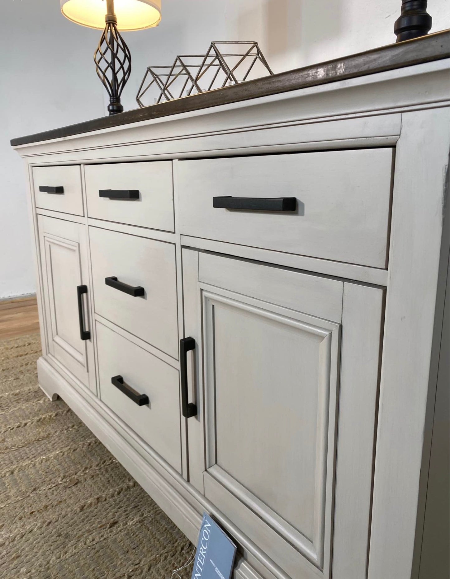 NEW farmhouse-Style Sideboard Cabinet