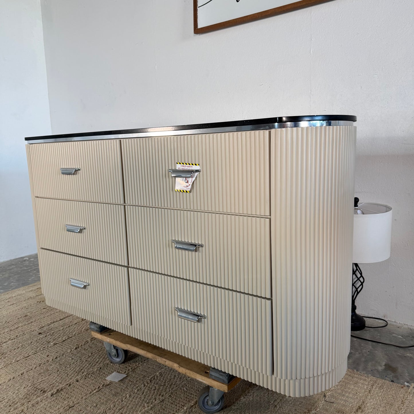 NEW 6-Drawer ACME Solid Marble Dresser