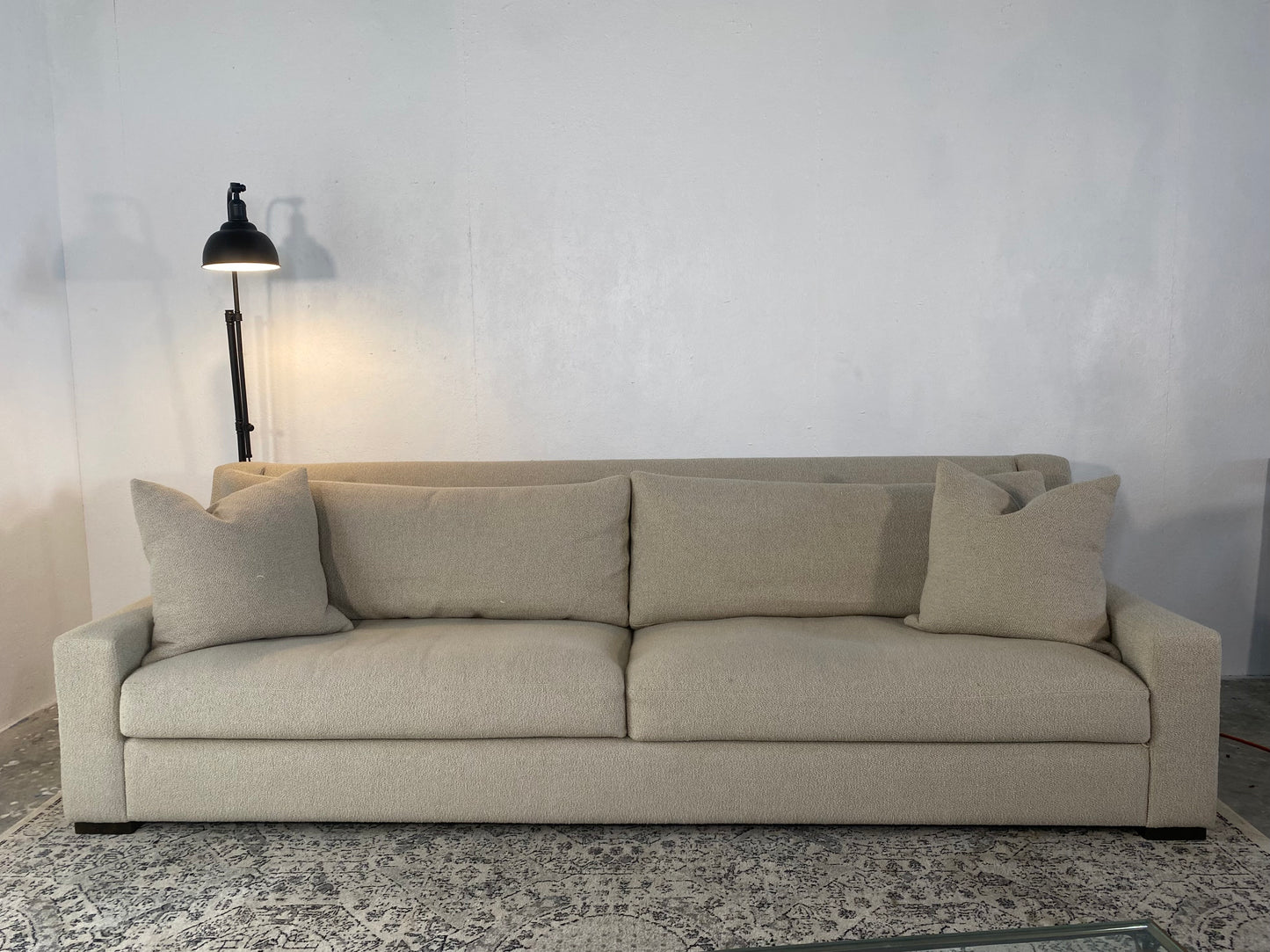 Restoration Hardware (RH) 9' Modena Track Arm Sofa
