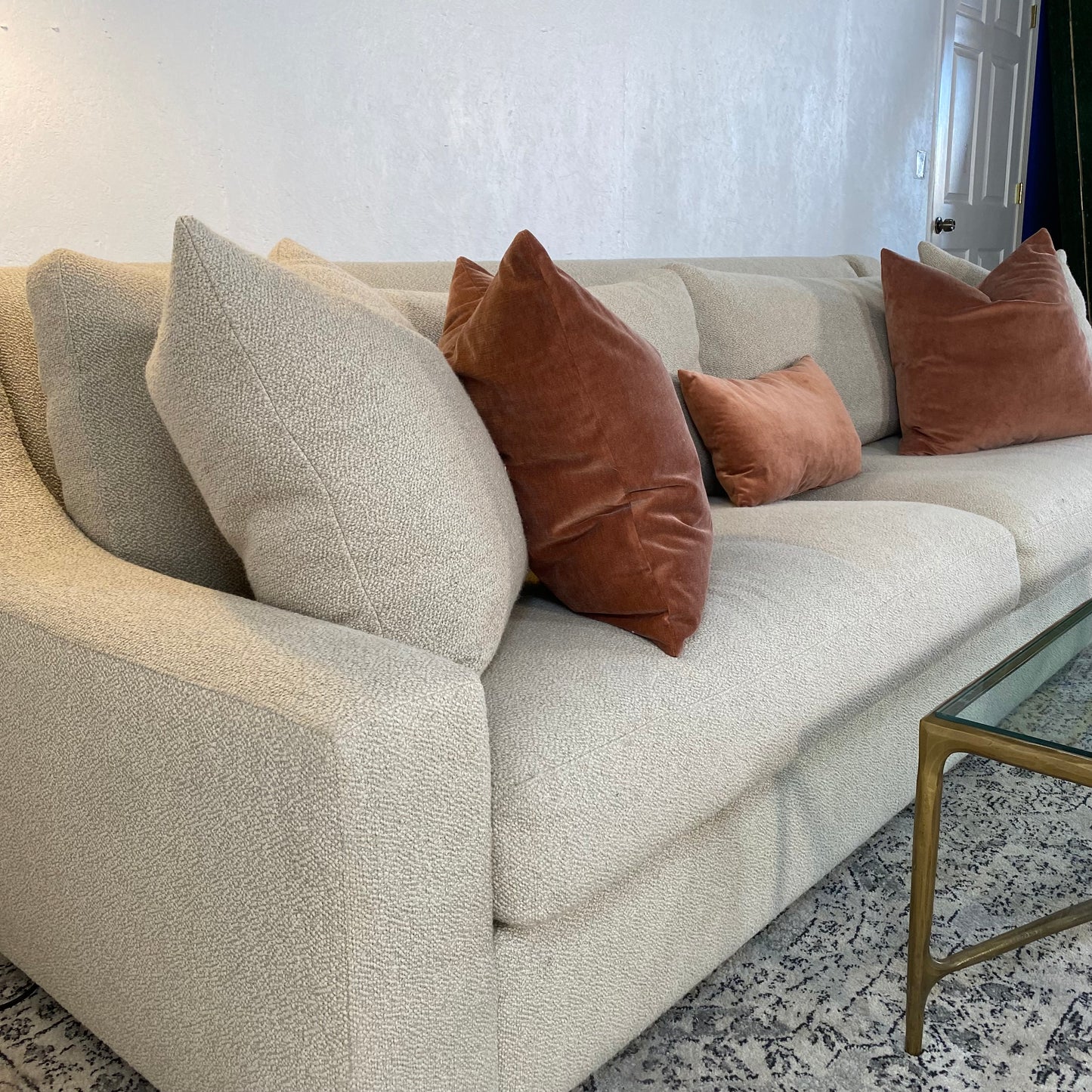 Restoration Hardware (RH) 9' Modena Track Arm Sofa