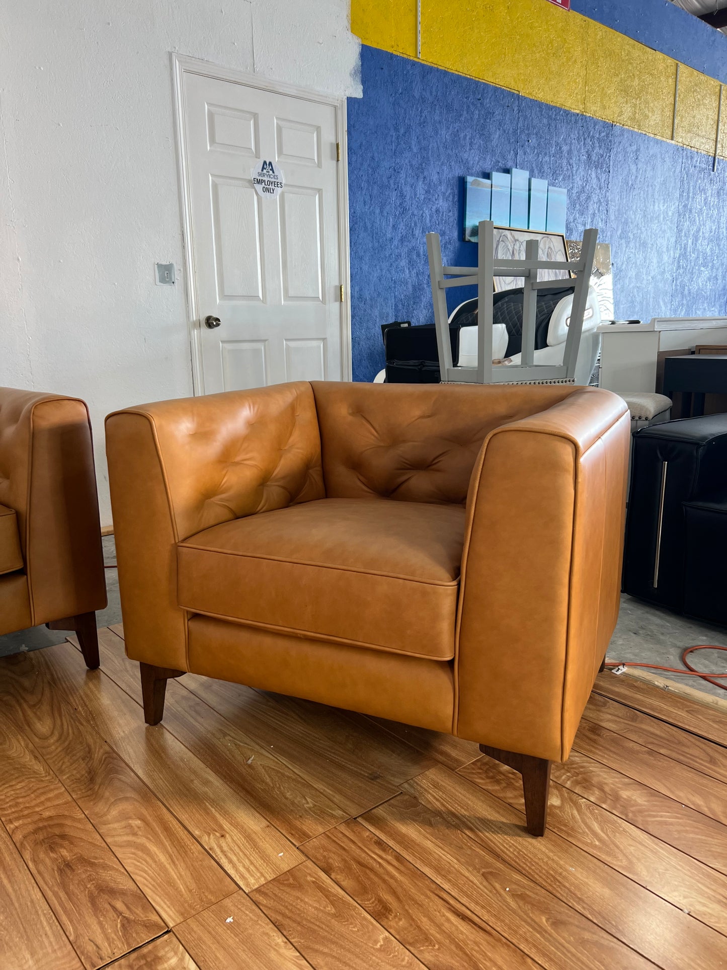 NEW Poly&Bark Essex 4-Piece Living Room Set