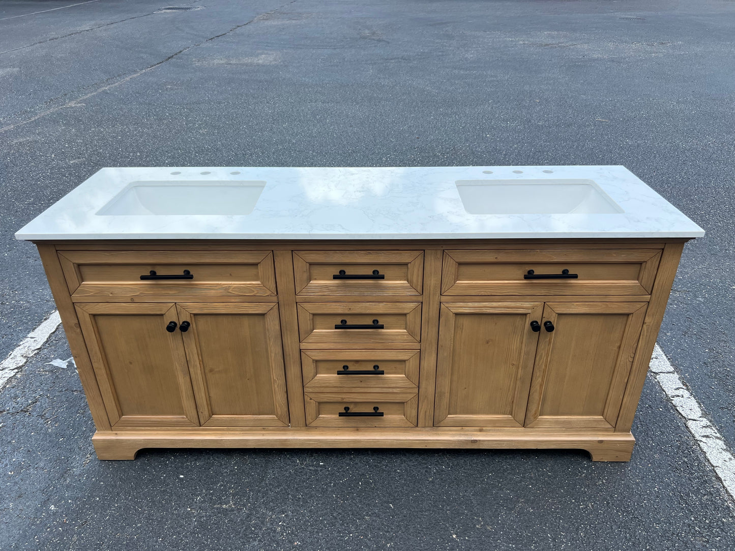 NEW 72” Double Sink Bathroom Vanity