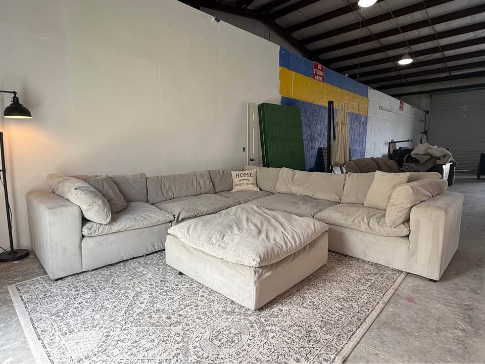 6 Piece Modular Cloud Sectional