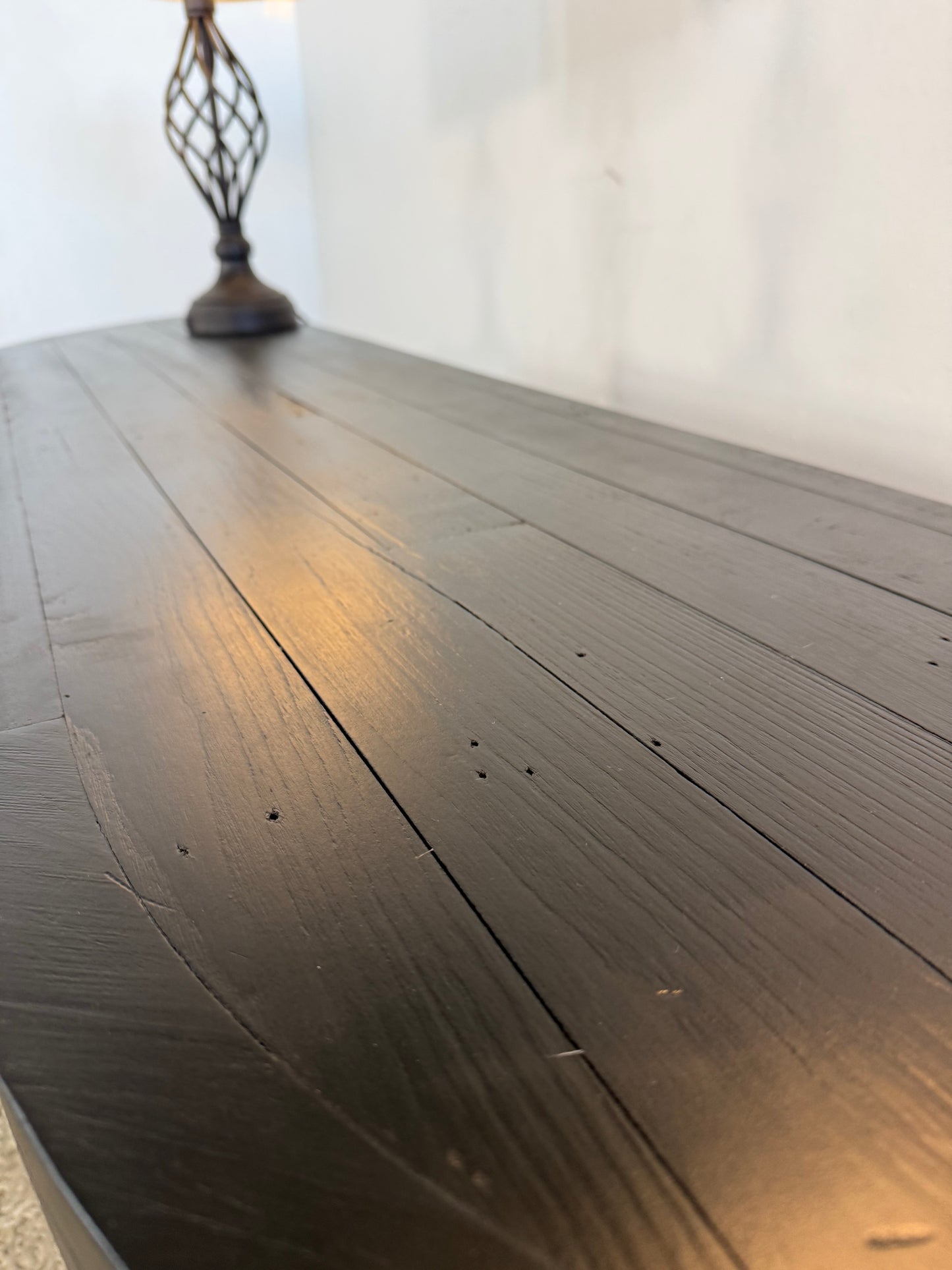 NEW Solid Wood Distressed Media Console