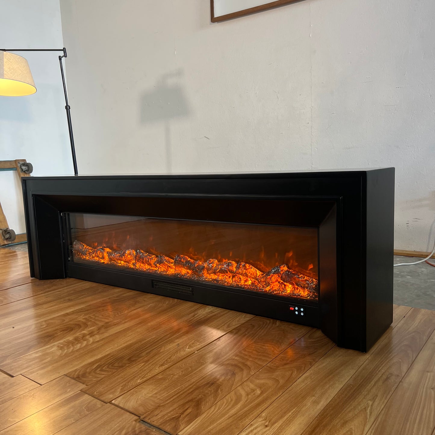 79” Fireplace built-in Tv Stand