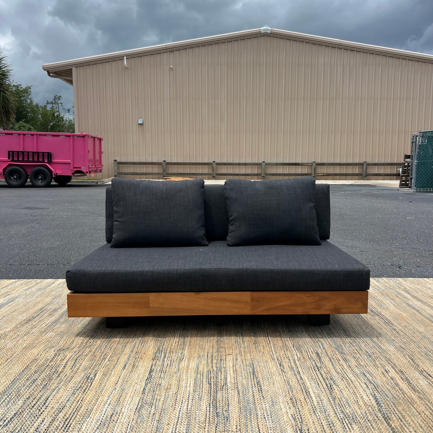 NEW Article Lubek 50” Patio Loveseat