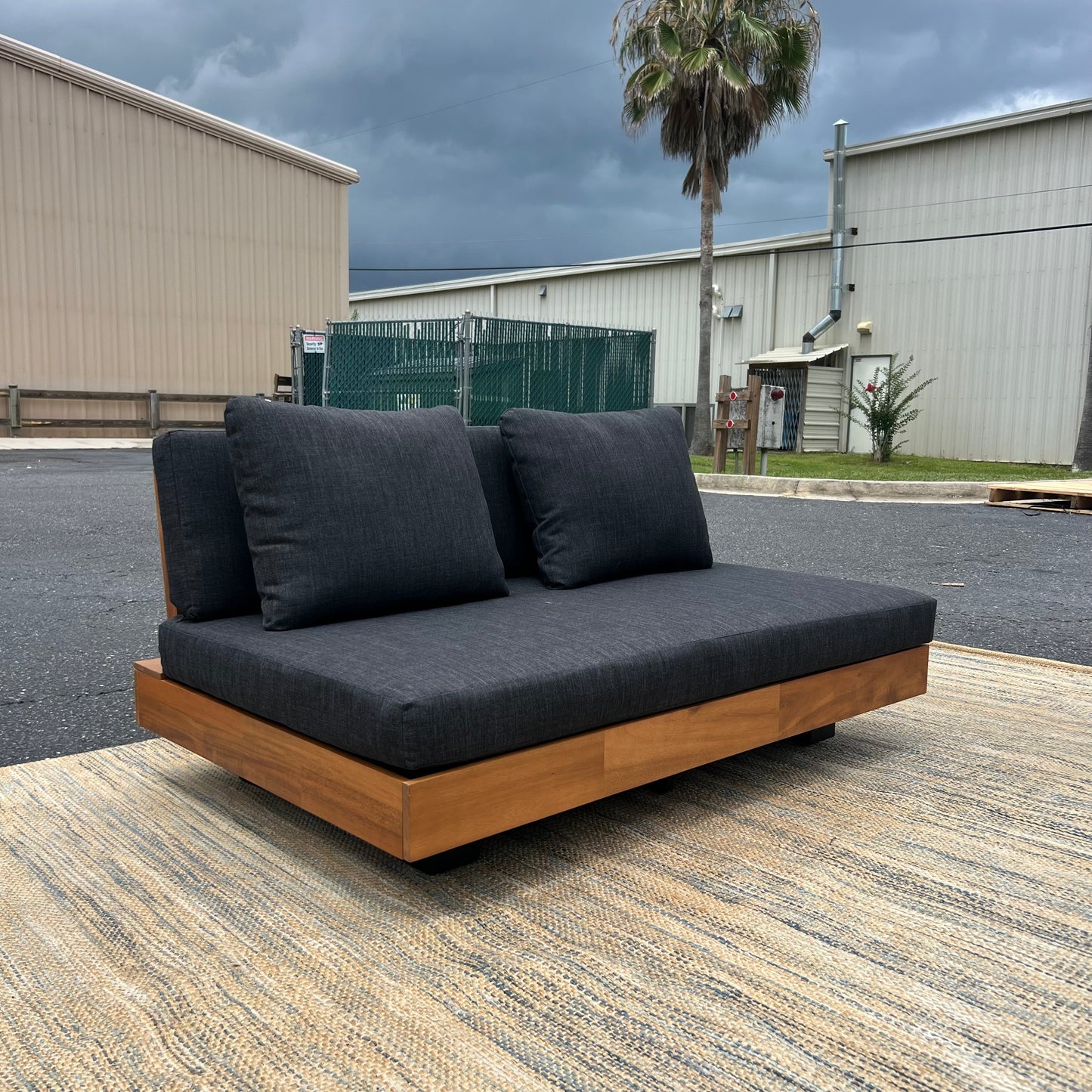 NEW Article Lubek 50” Patio Loveseat