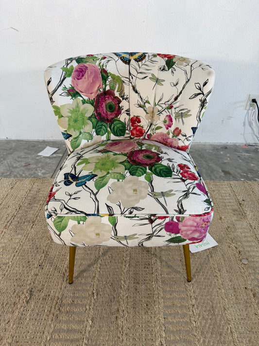 NEW Floral Accent Chair