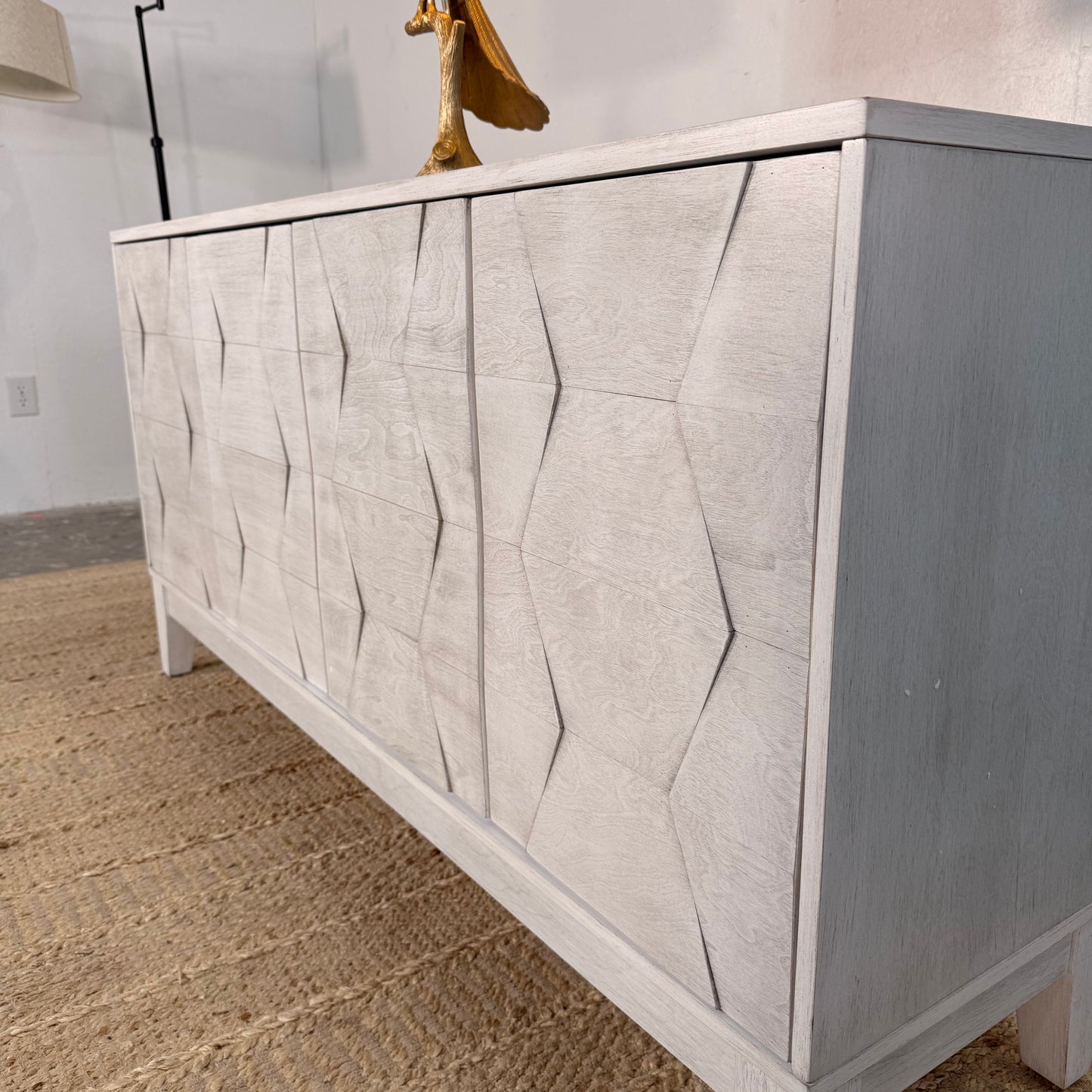 NEW White Buffet Sidebord 60”