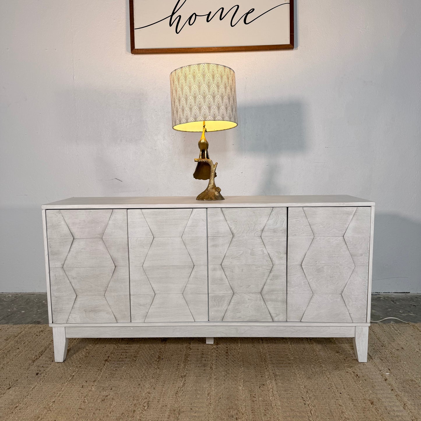 NEW White Buffet Sidebord 60”