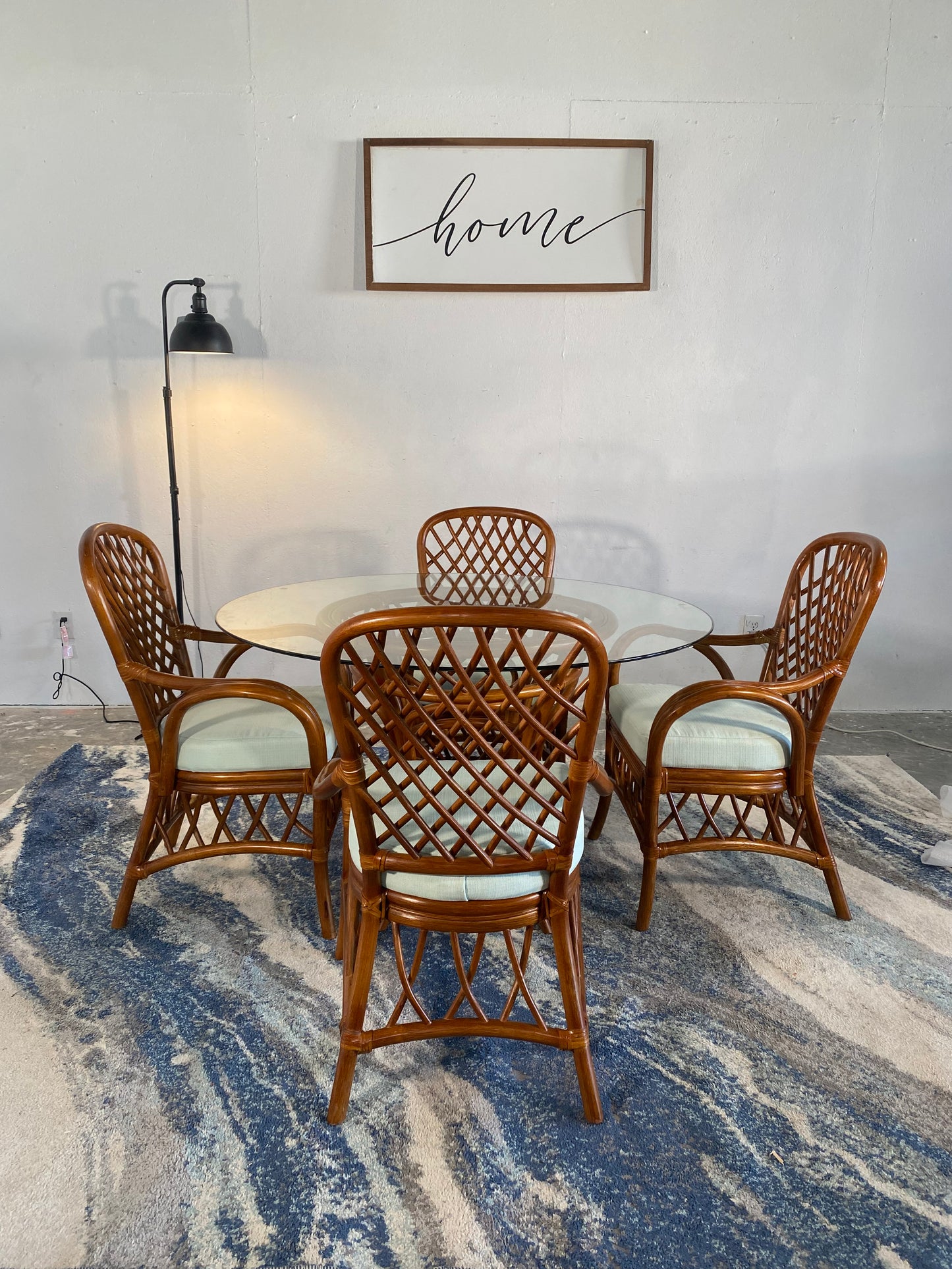 NEW  South Sea Antigua Dining Rattan 5-Piece set