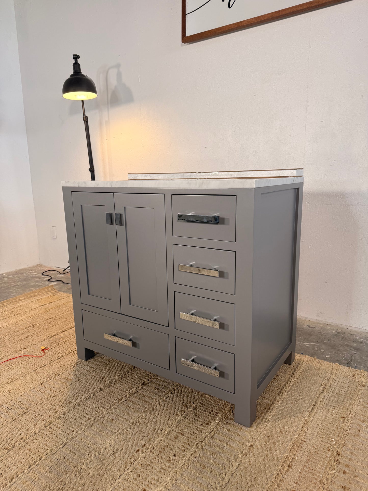 NEW "Water Creation, Madison" Wood 36' Vanity