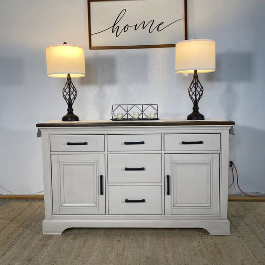 NEW farmhouse-Style Sideboard Cabinet