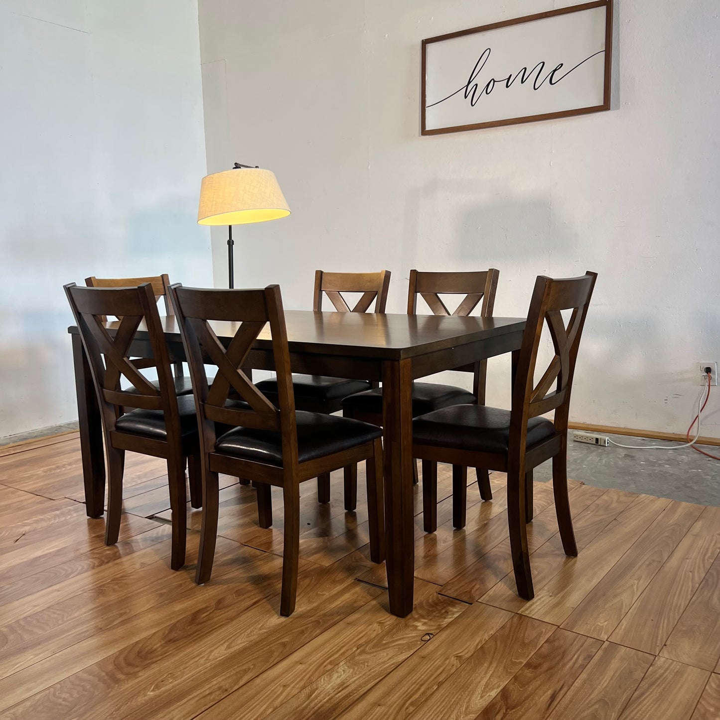 7-Piece Walnut Dining Set