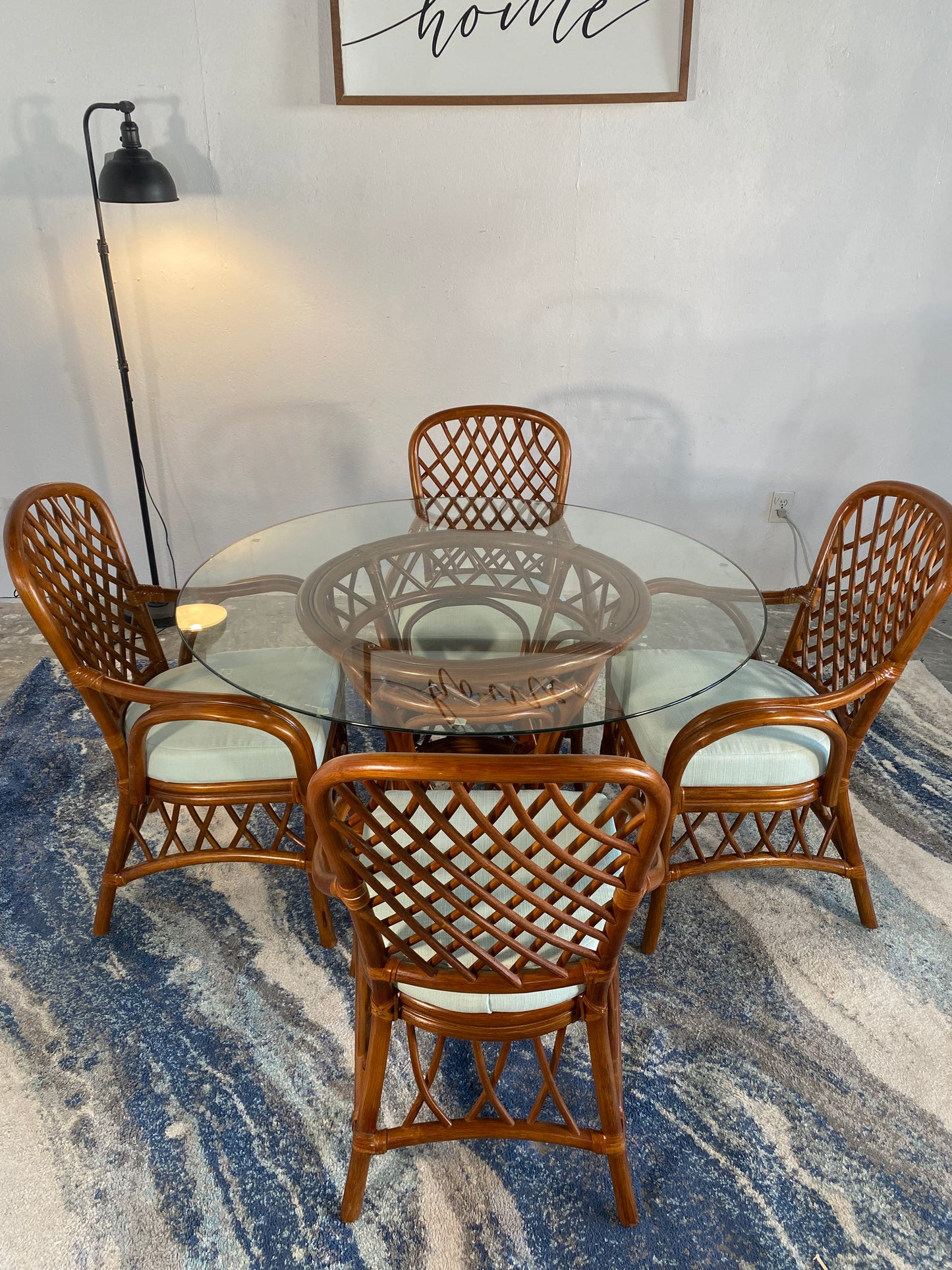 NEW  South Sea Antigua Dining Rattan 5-Piece set