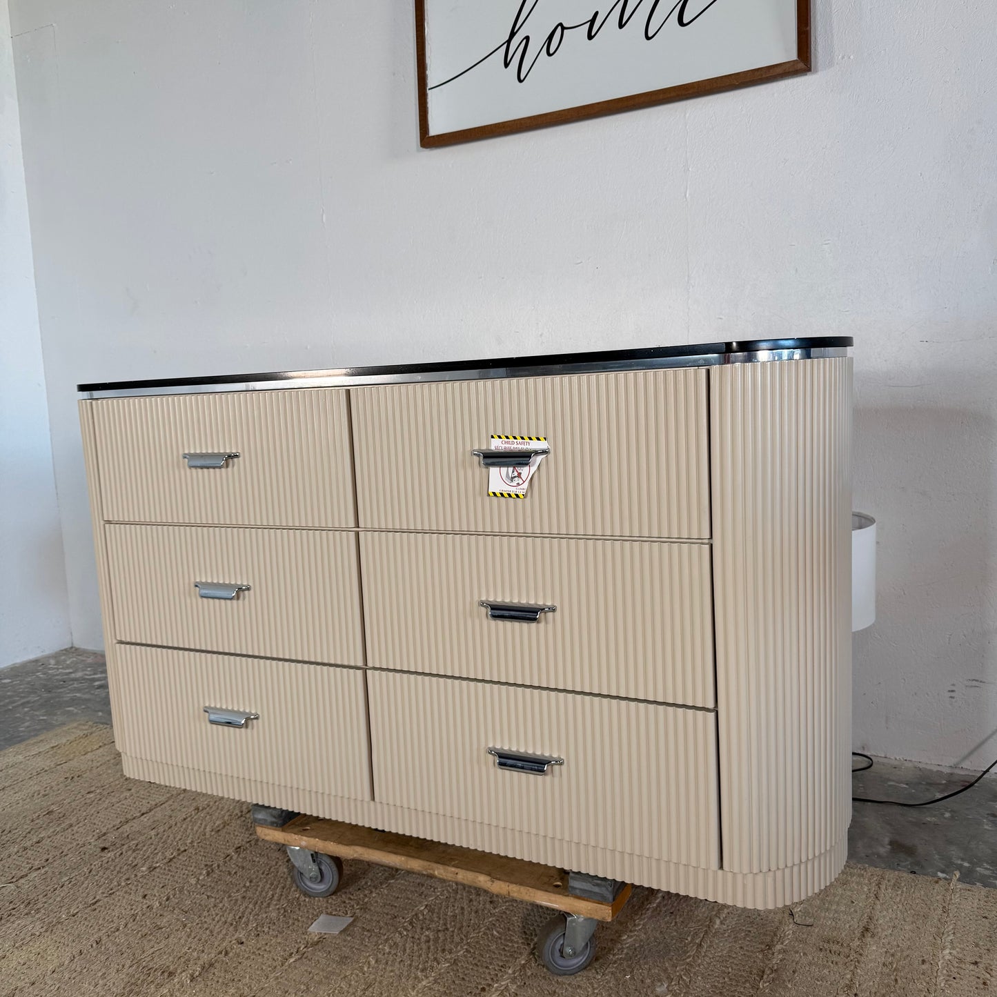NEW 6-Drawer ACME Solid Marble Dresser