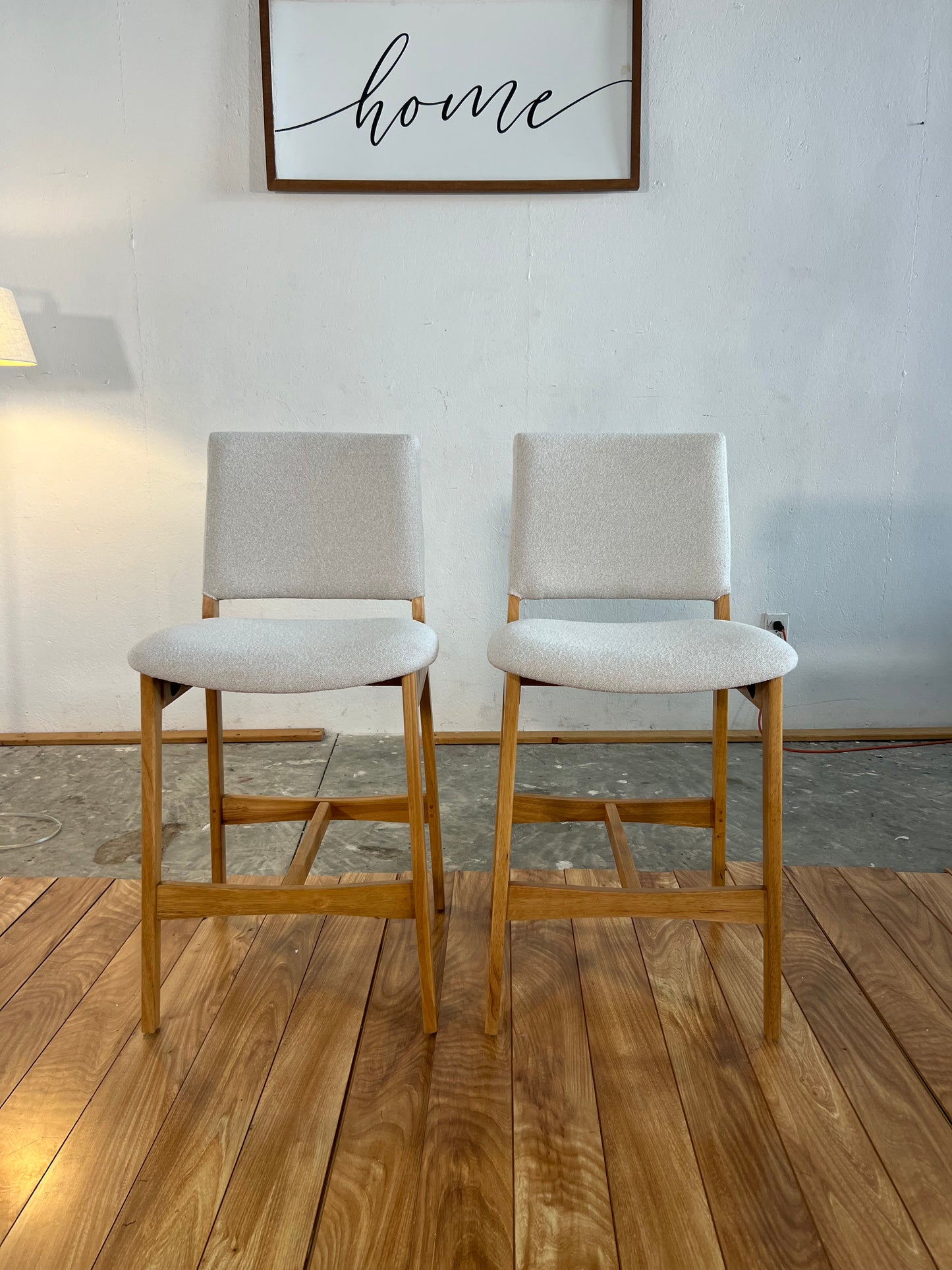 NEW Article Nosh Counter Height Bar Stool Set