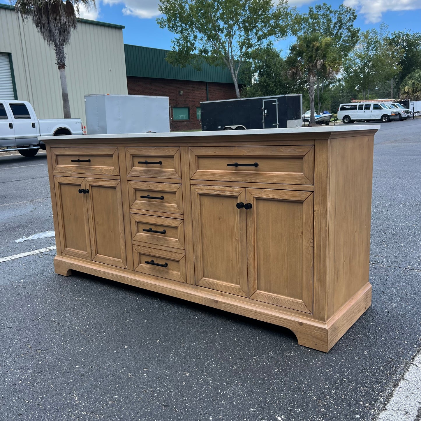 NEW 72” Double Sink Bathroom Vanity