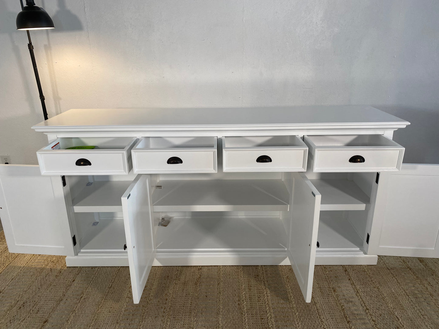 NEW Lark Manor Alfreida 78.74" Sideboard Cabinet