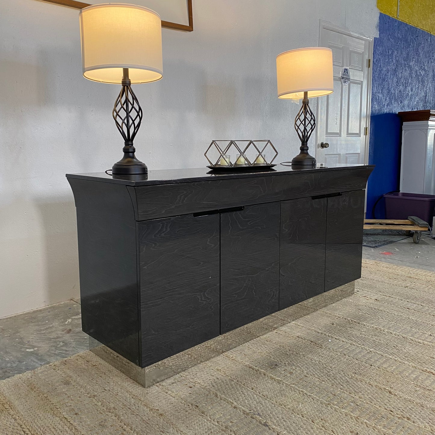 Orren Ellis Grey 70” Sideboard