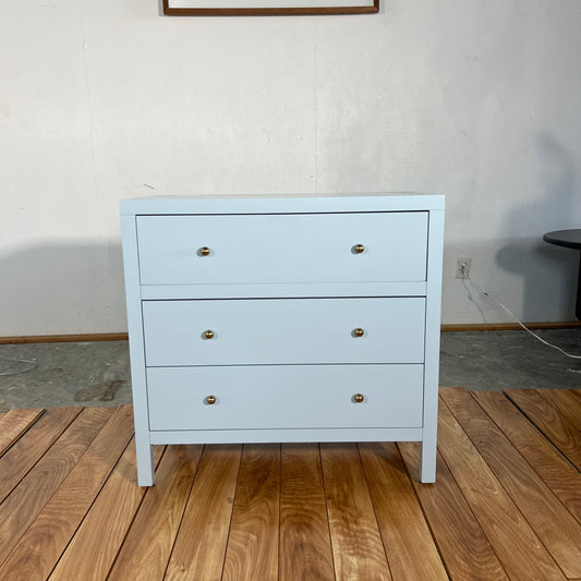 Light Blue Butler Specialty Nora 3-Drawer Chest