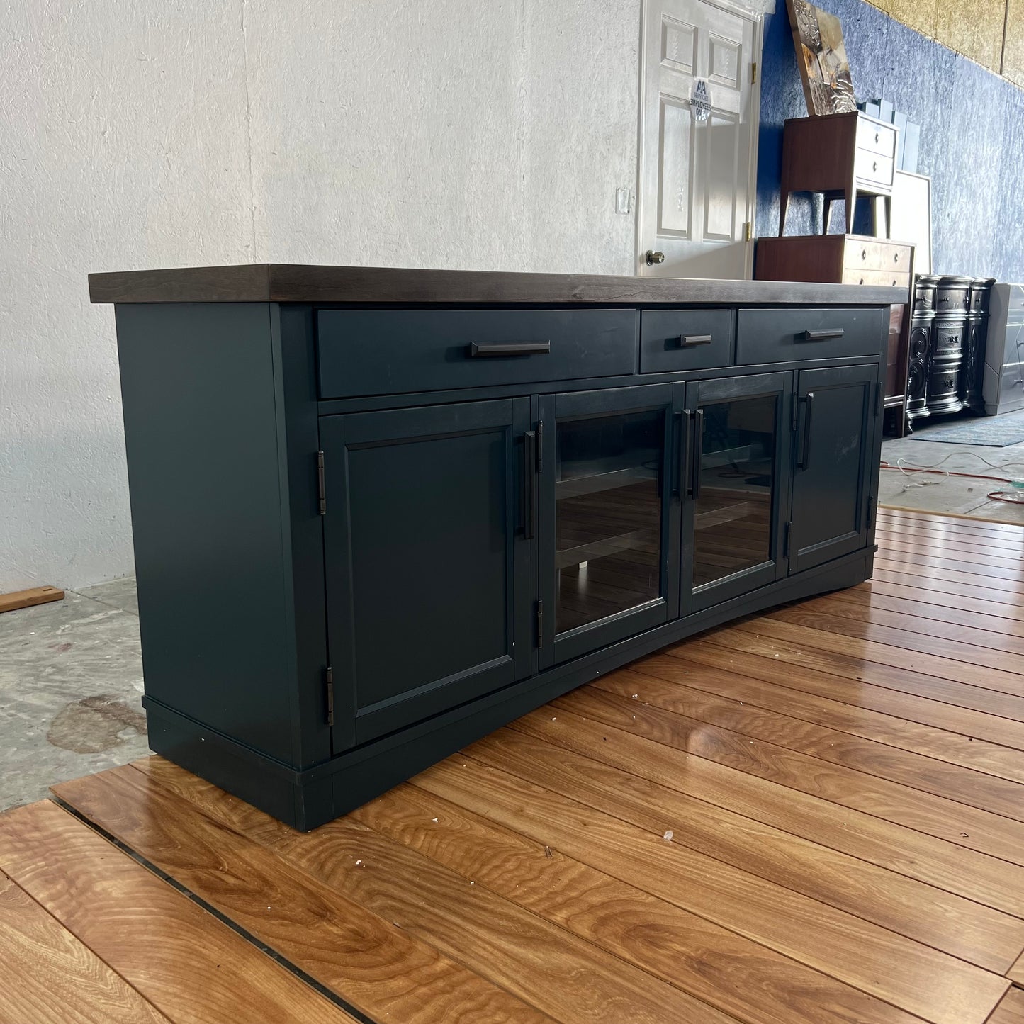 NEW Parker House Deep Navy TV Stand