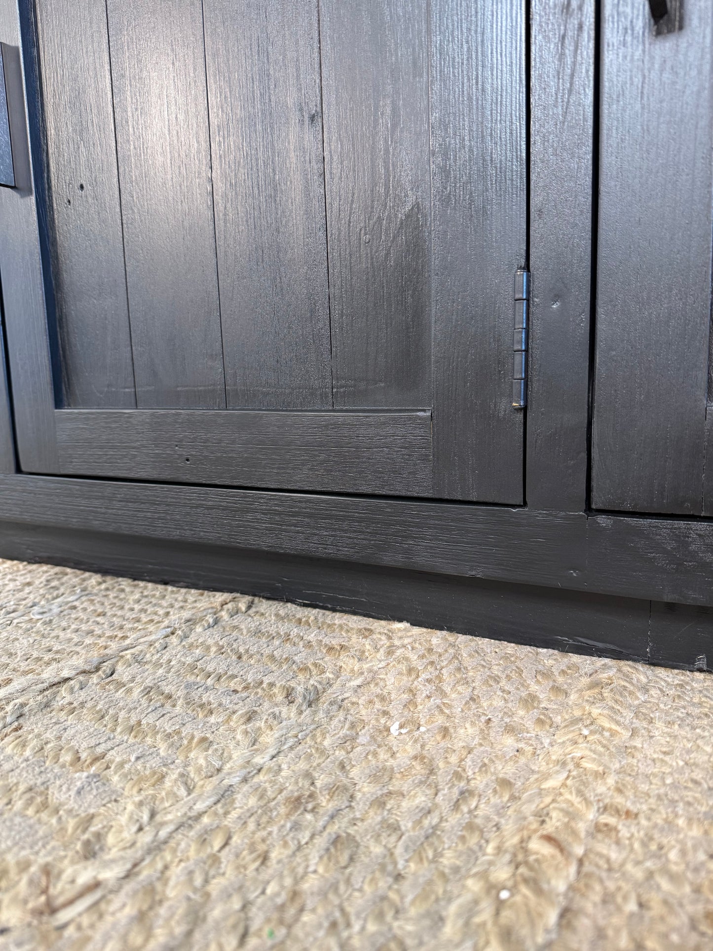 NEW Solid Wood Distressed Media Console