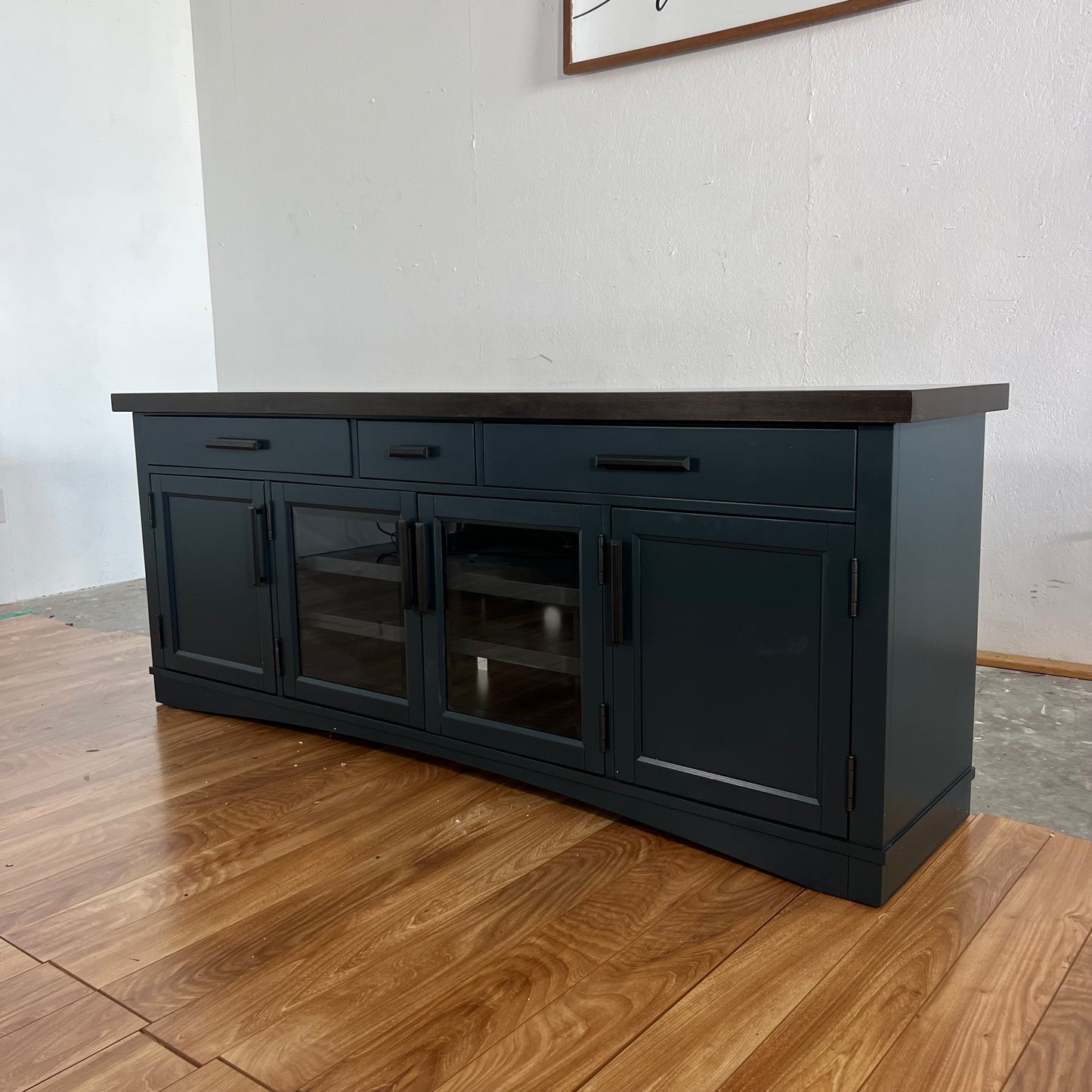 NEW Parker House Deep Navy TV Stand