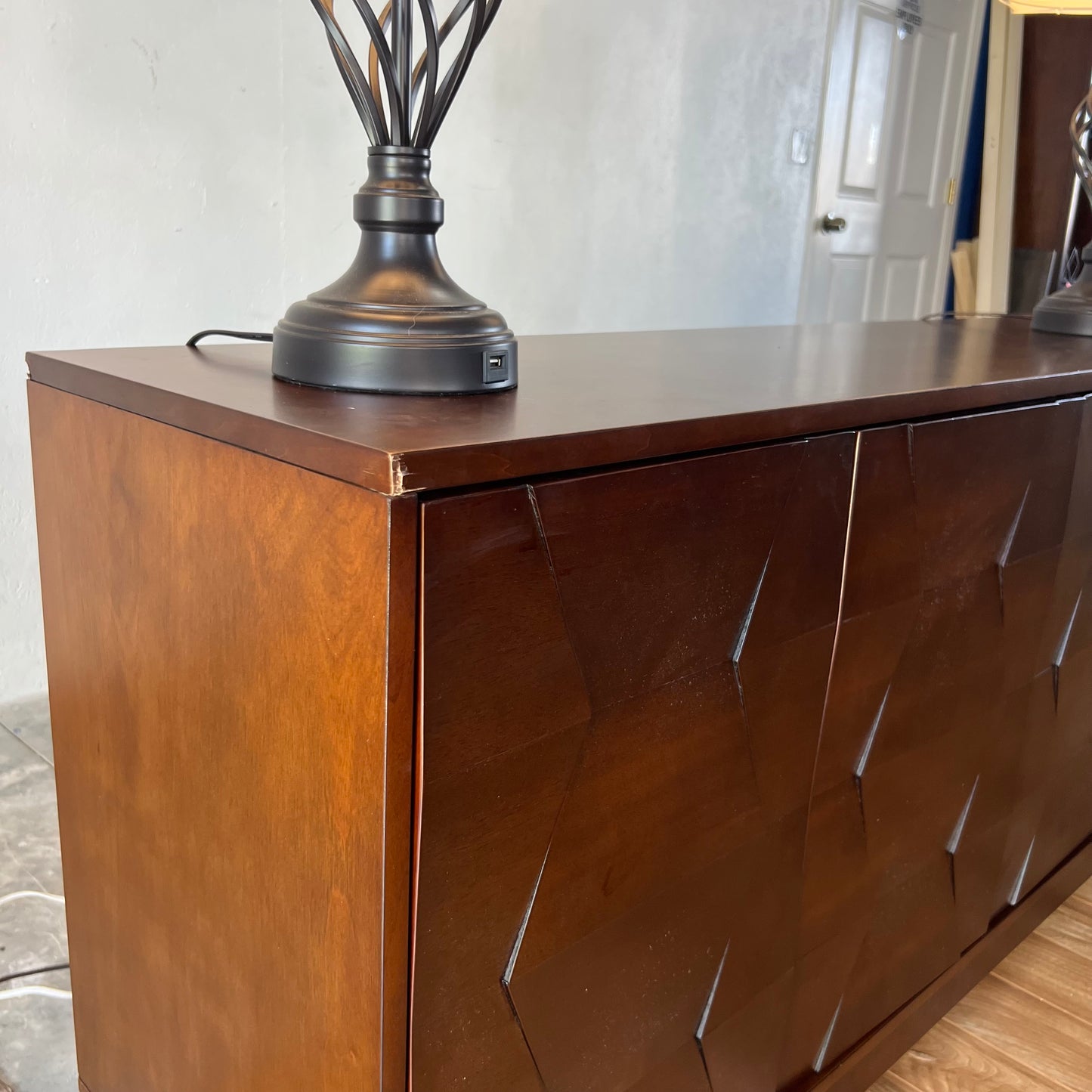 NEW Walnut Tv Stand/Sideboard