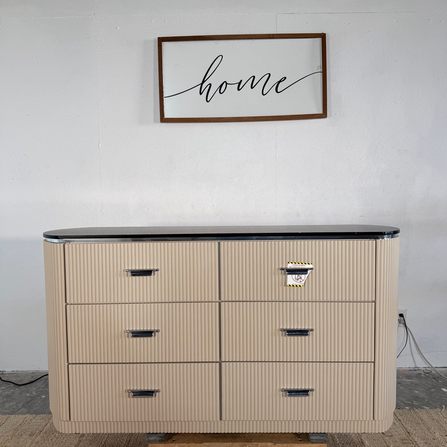 NEW 6-Drawer ACME Solid Marble Dresser