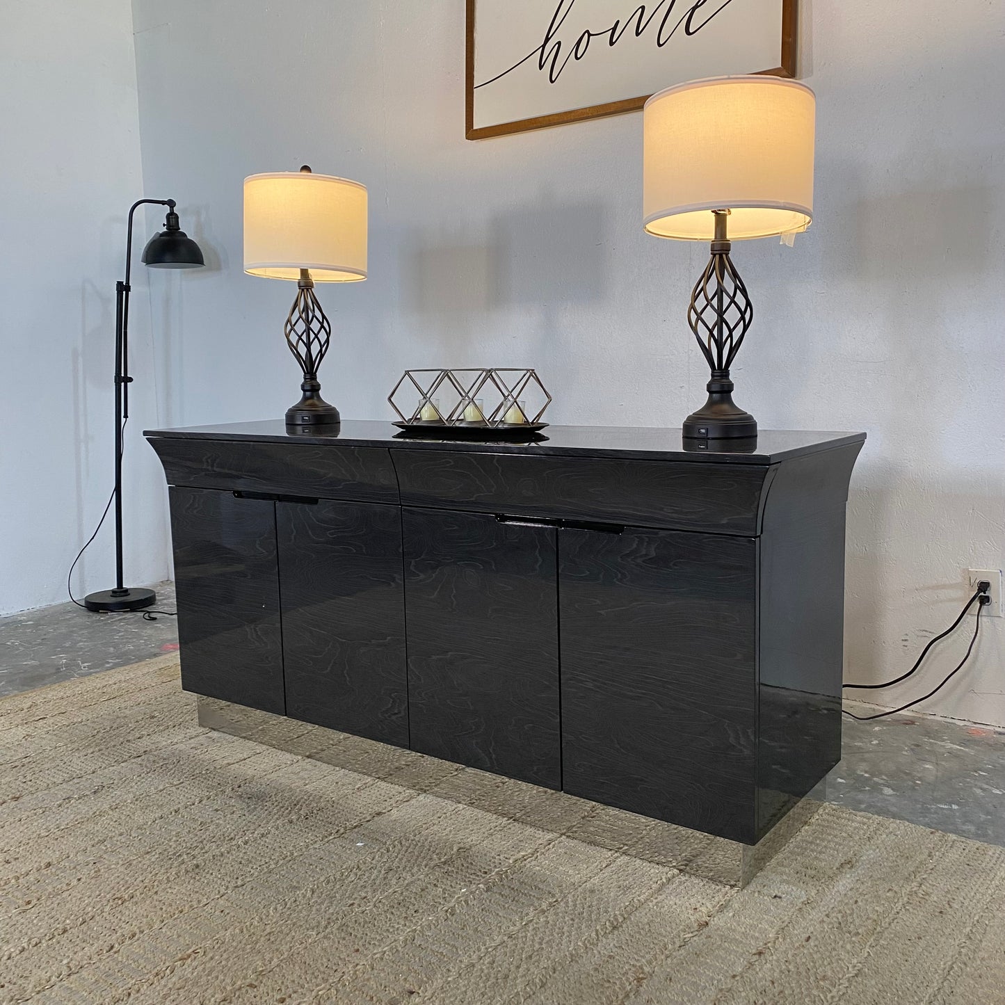 Orren Ellis Grey 70” Sideboard