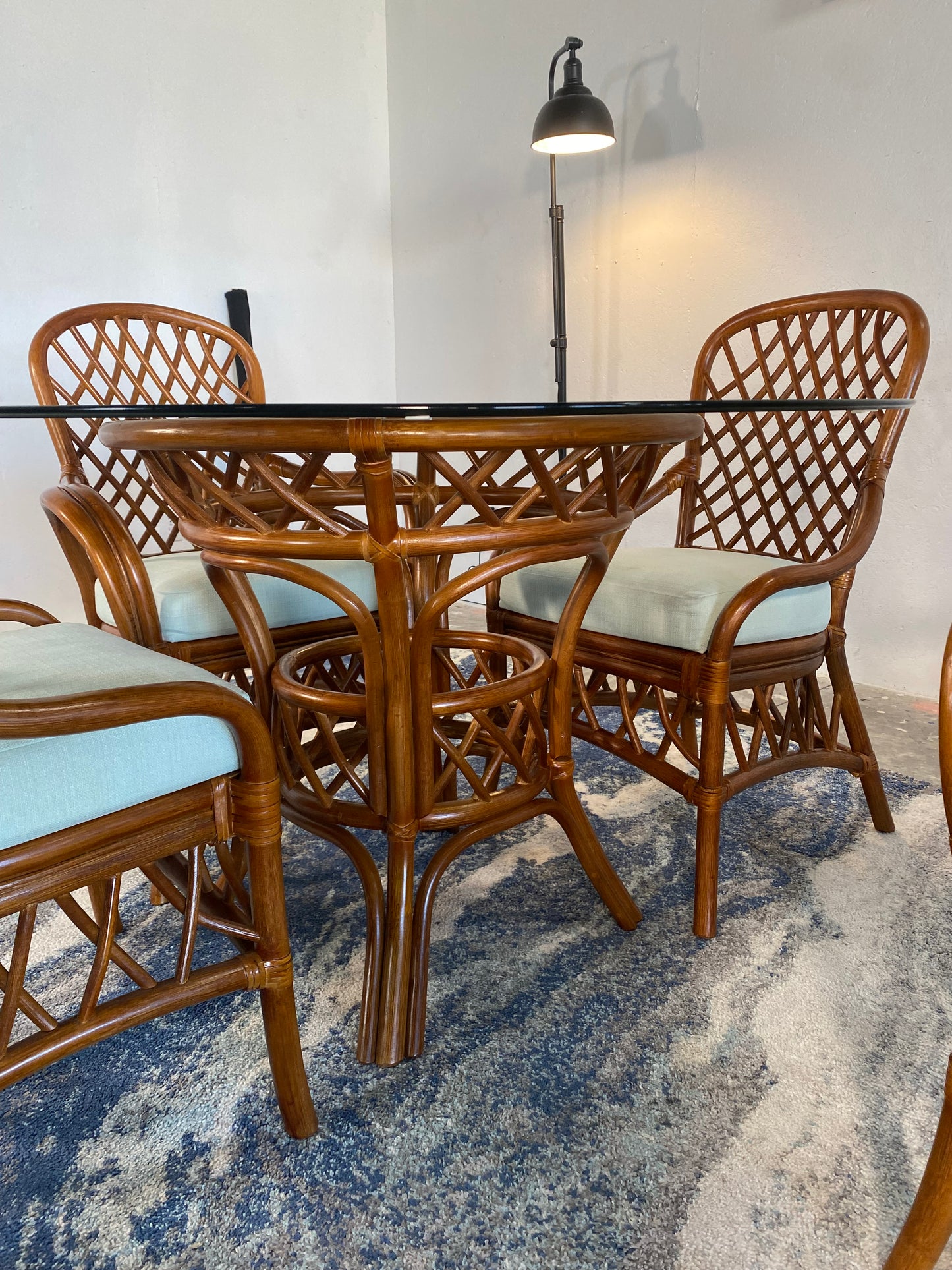 NEW  South Sea Antigua Dining Rattan 5-Piece set