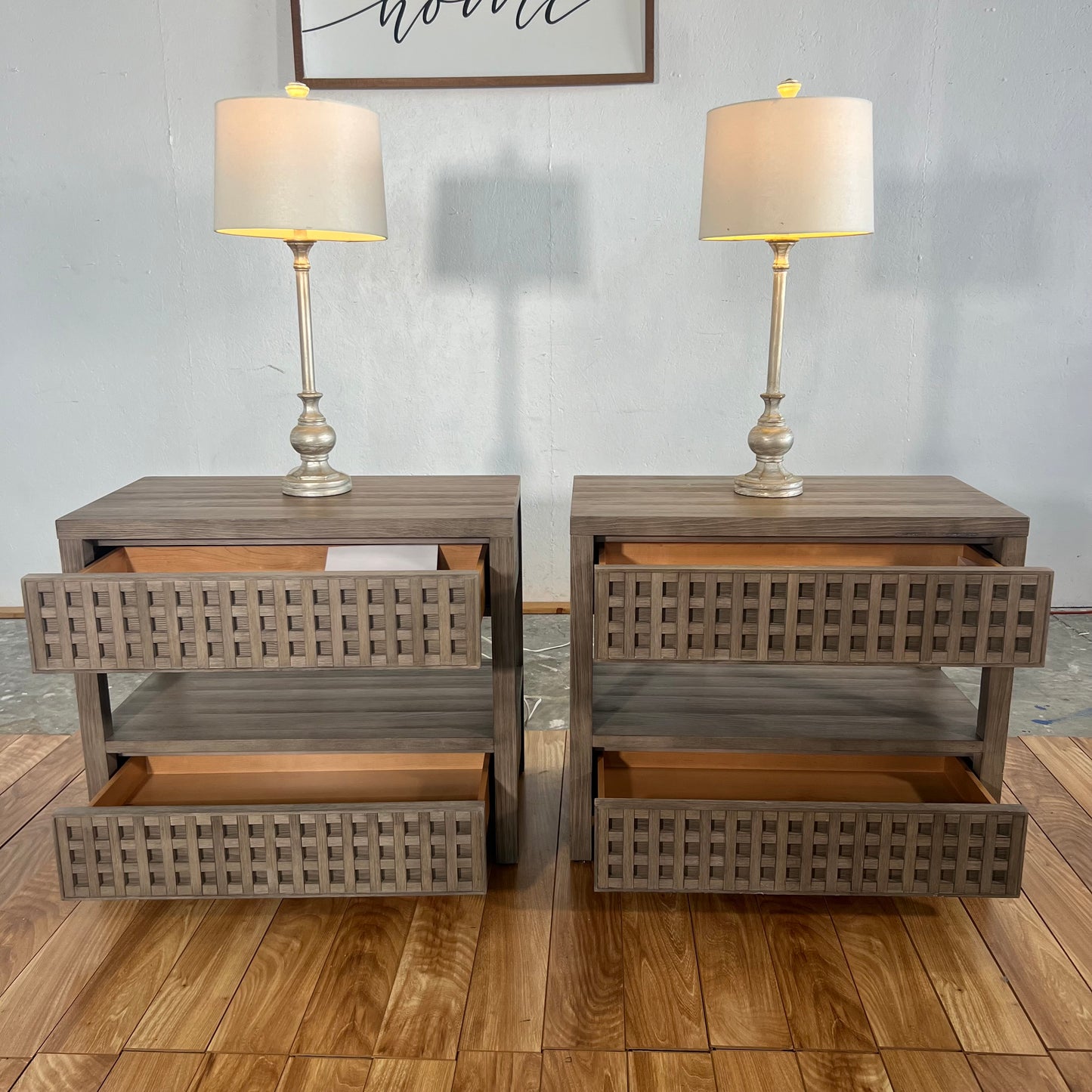 NEW Universal Furniture “Dwell” Nightstand Setb