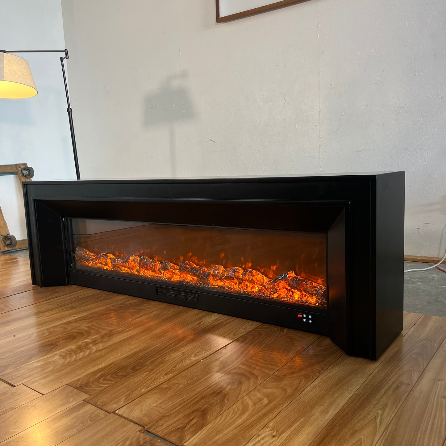 79” Fireplace built-in Tv Stand