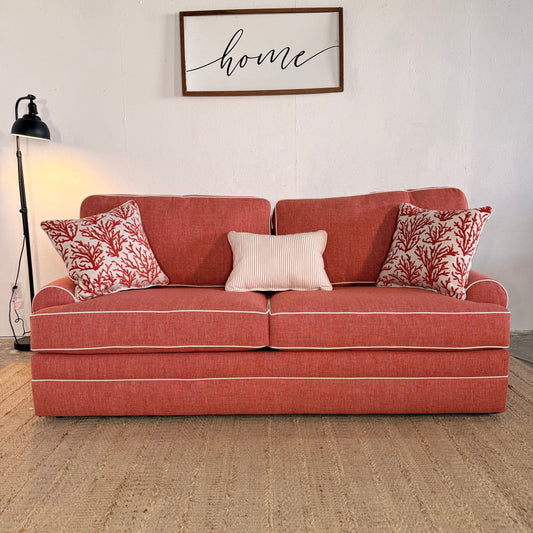 NEW 90” Coral Coastal Sofa