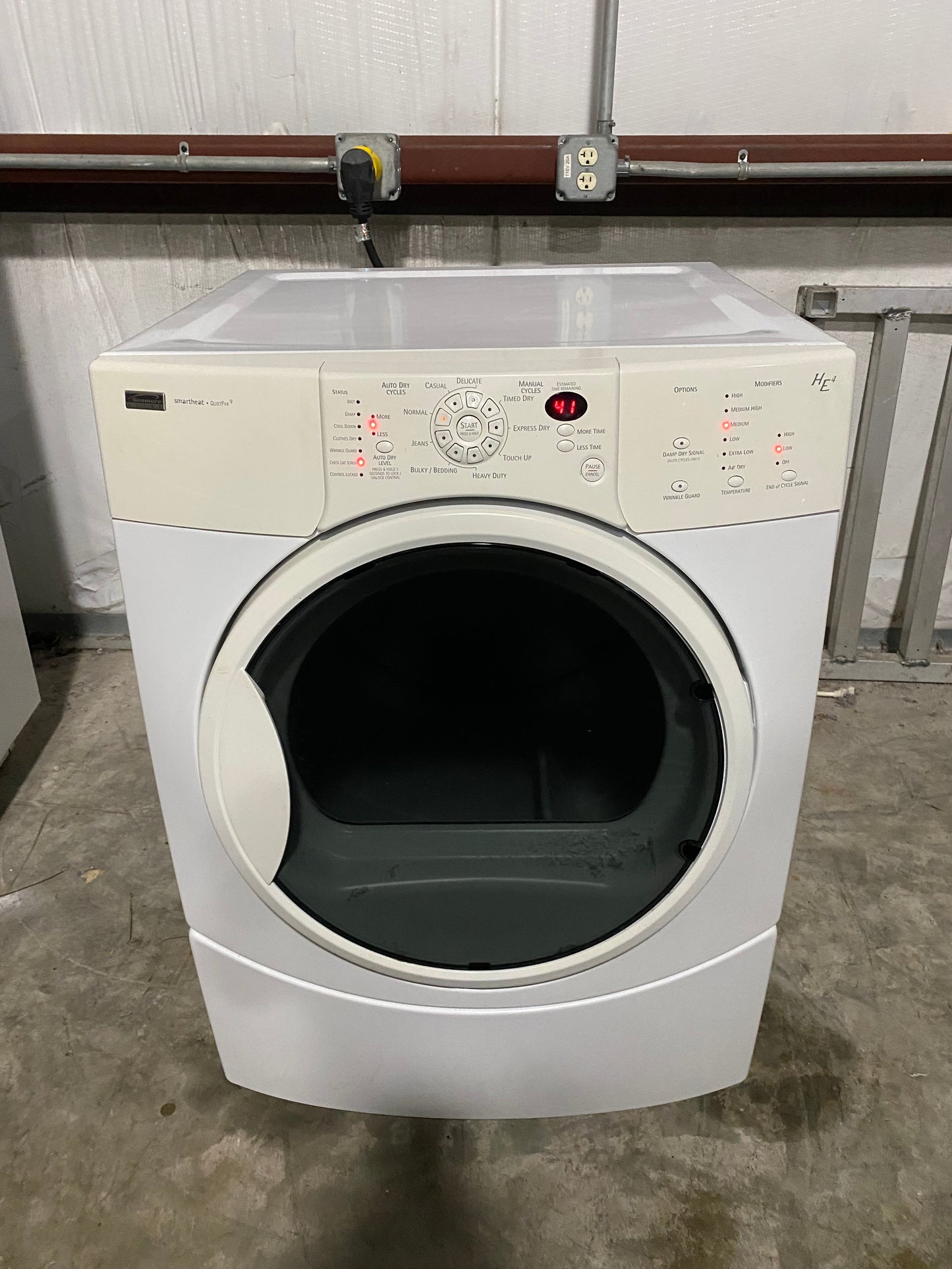 Kenmore Front Load Dryer