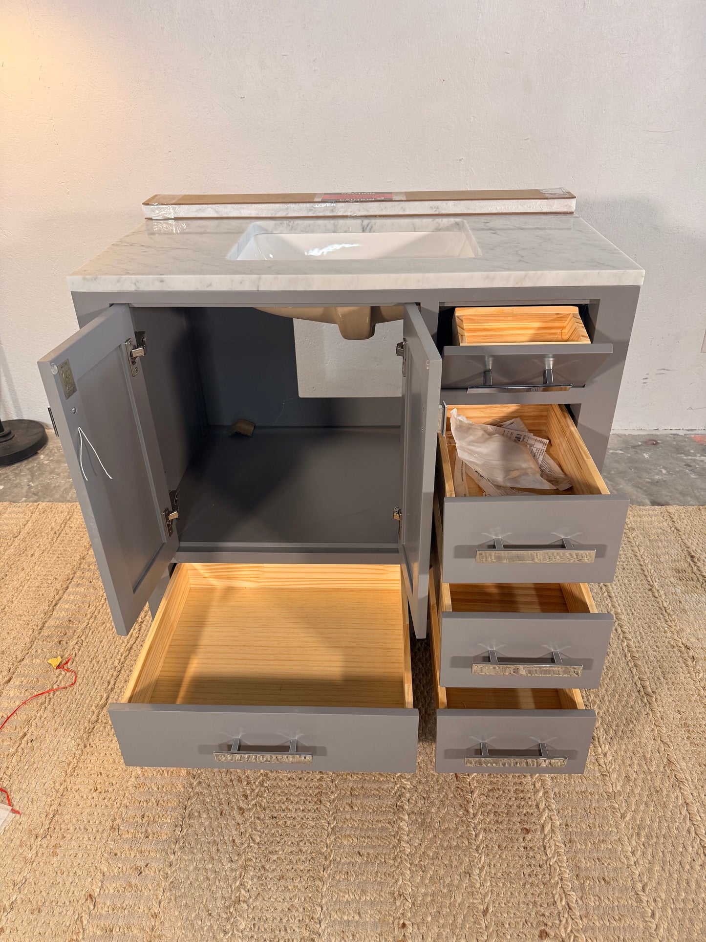 NEW "Water Creation, Madison" Wood 36' Vanity