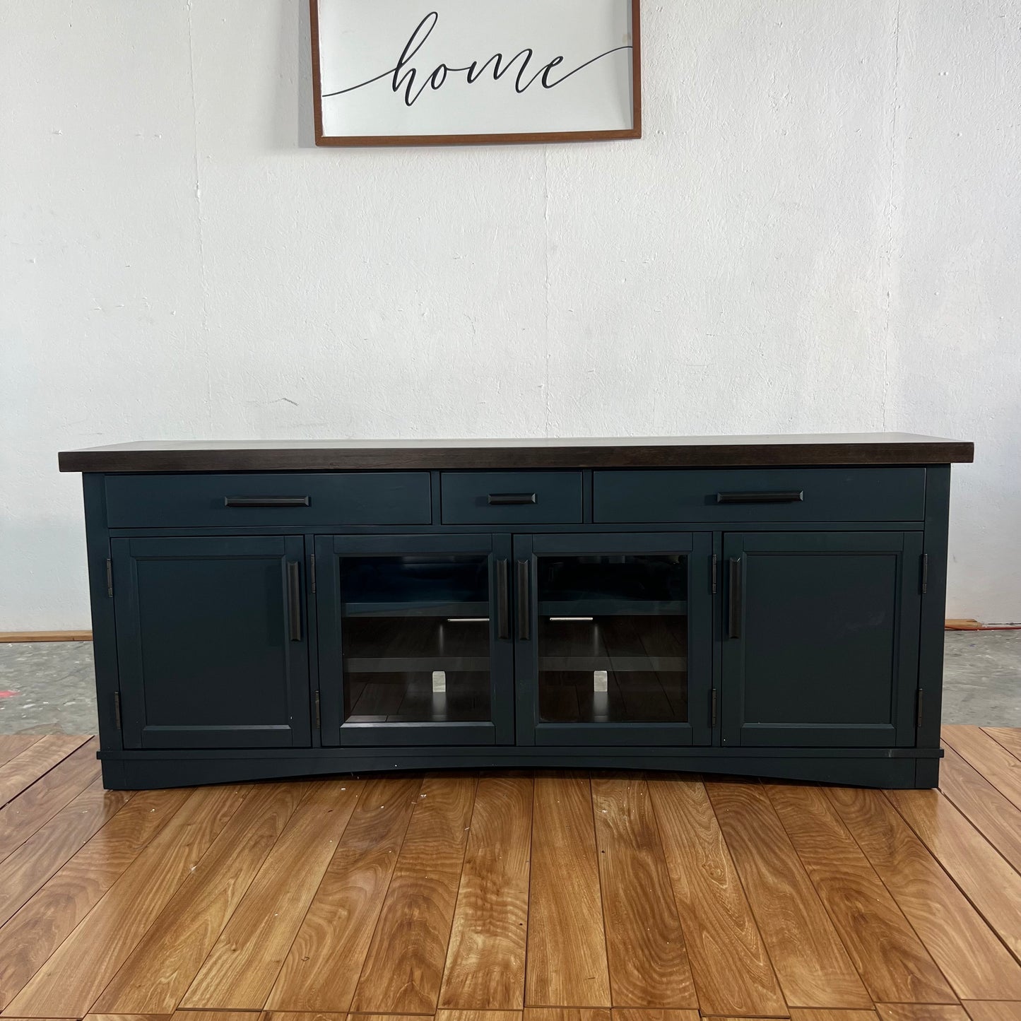 NEW Parker House Deep Navy TV Stand