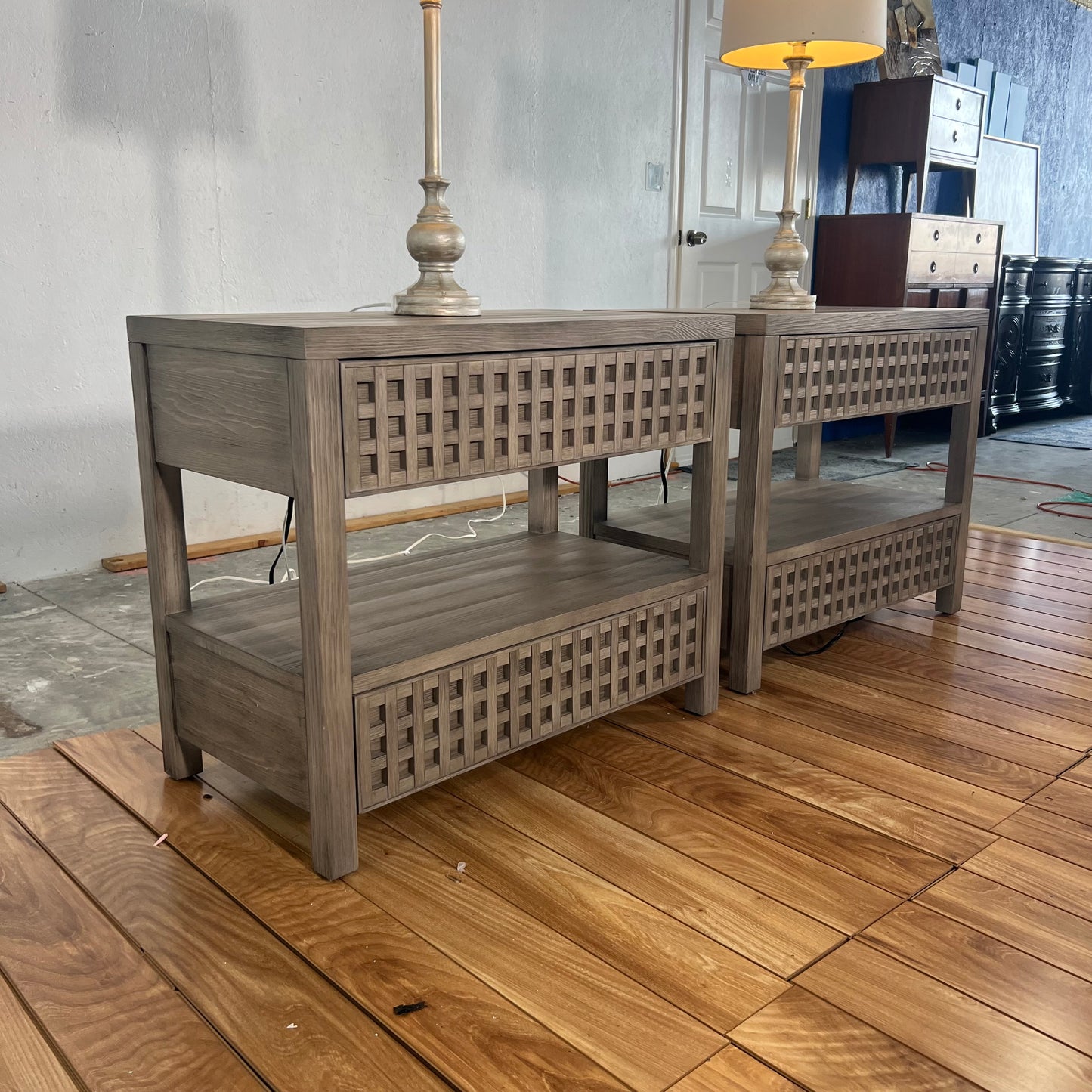 NEW Universal Furniture “Dwell” Nightstand Setb
