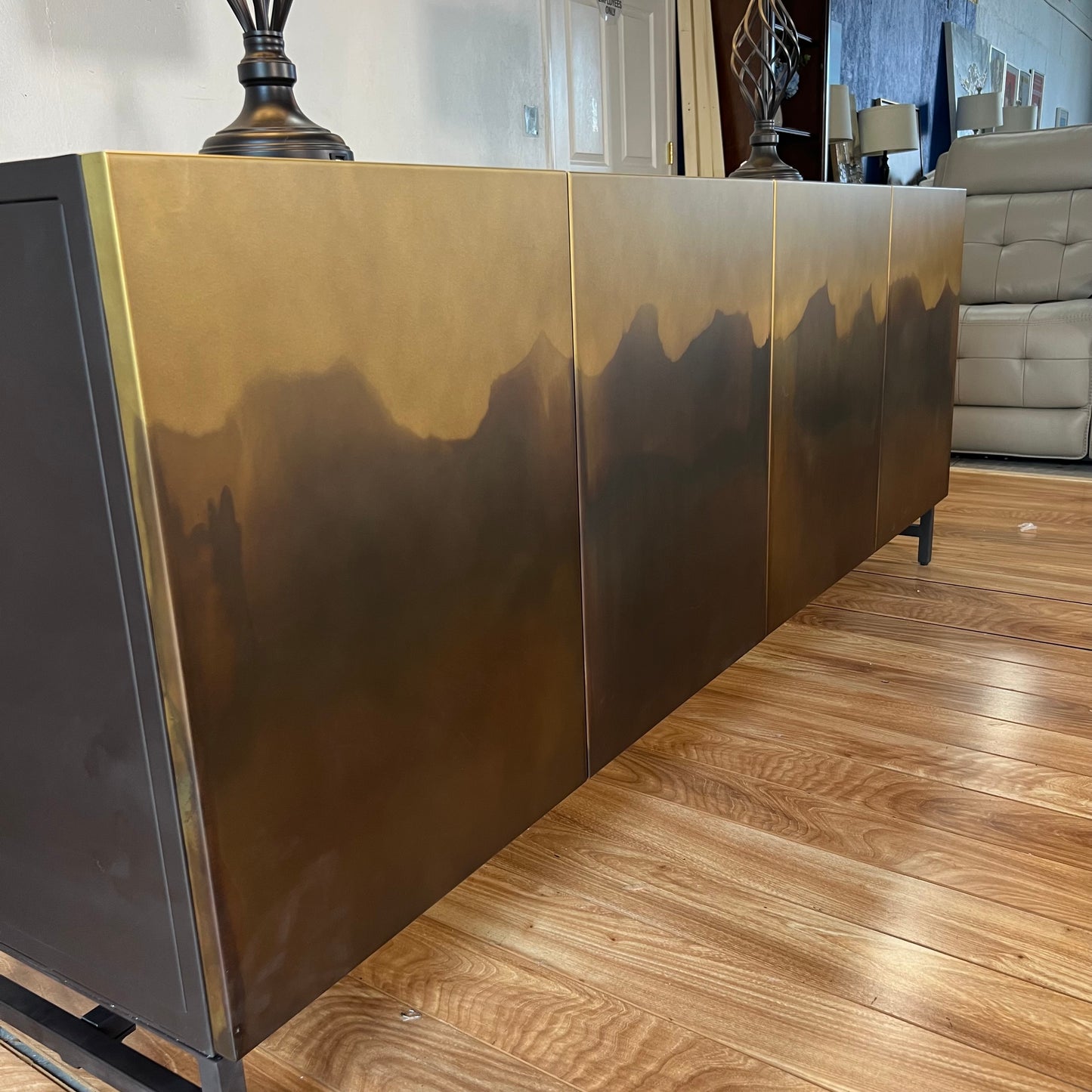 Four Hands Noemi 82” Metal Sideboard