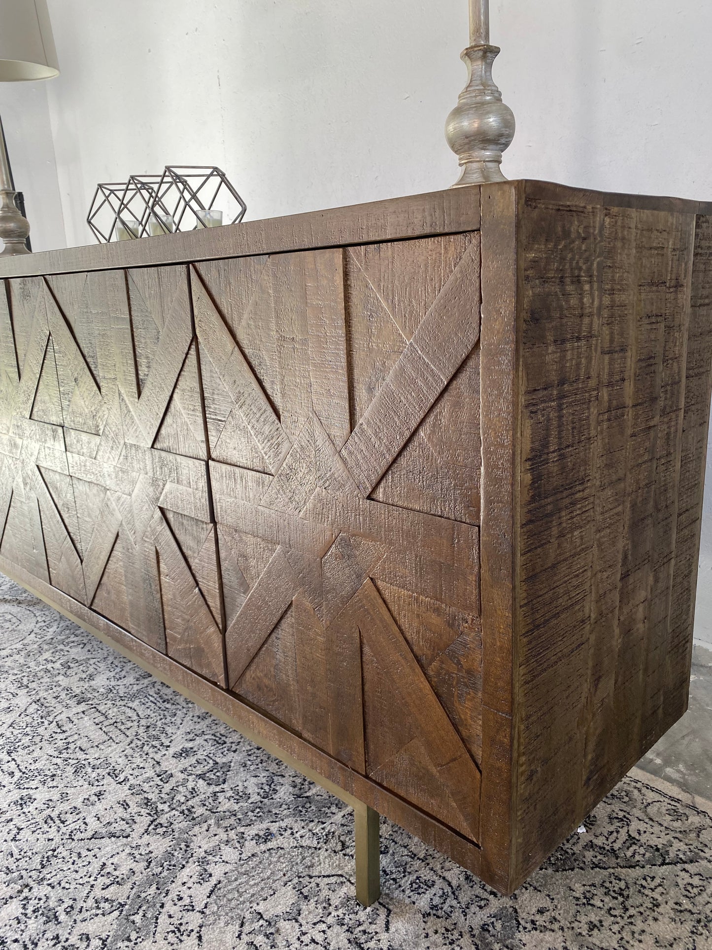 NEW Griglia Solid Wood Sideboard/TV Cabinet