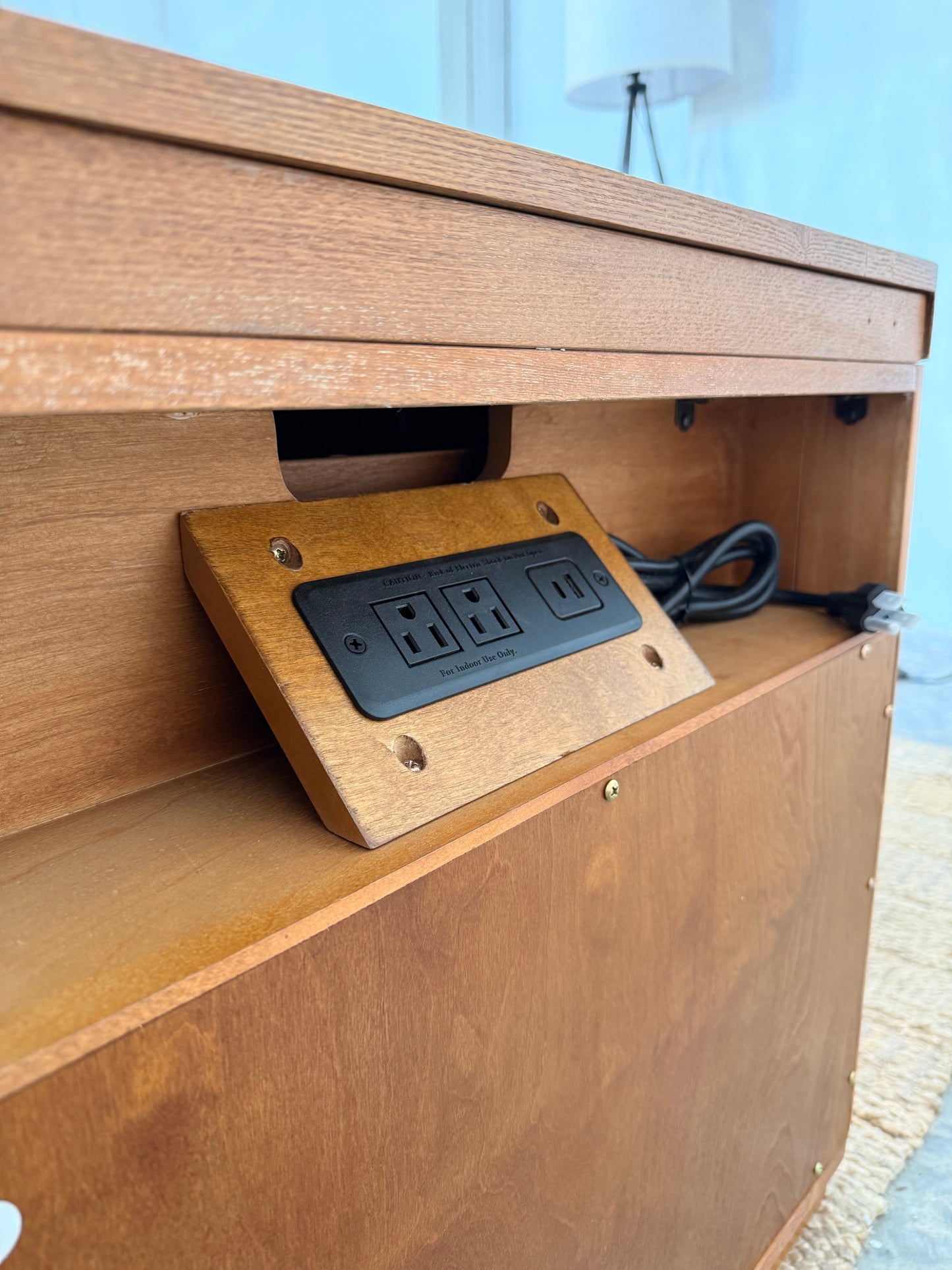 NEW Solid Wood “Sea Drift” Nightstand Set