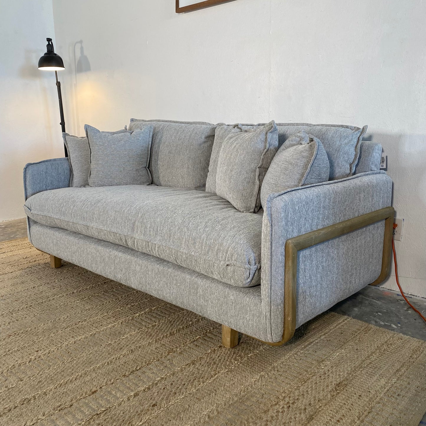 NEW Mercana Roy 84" Upholstered Sofa