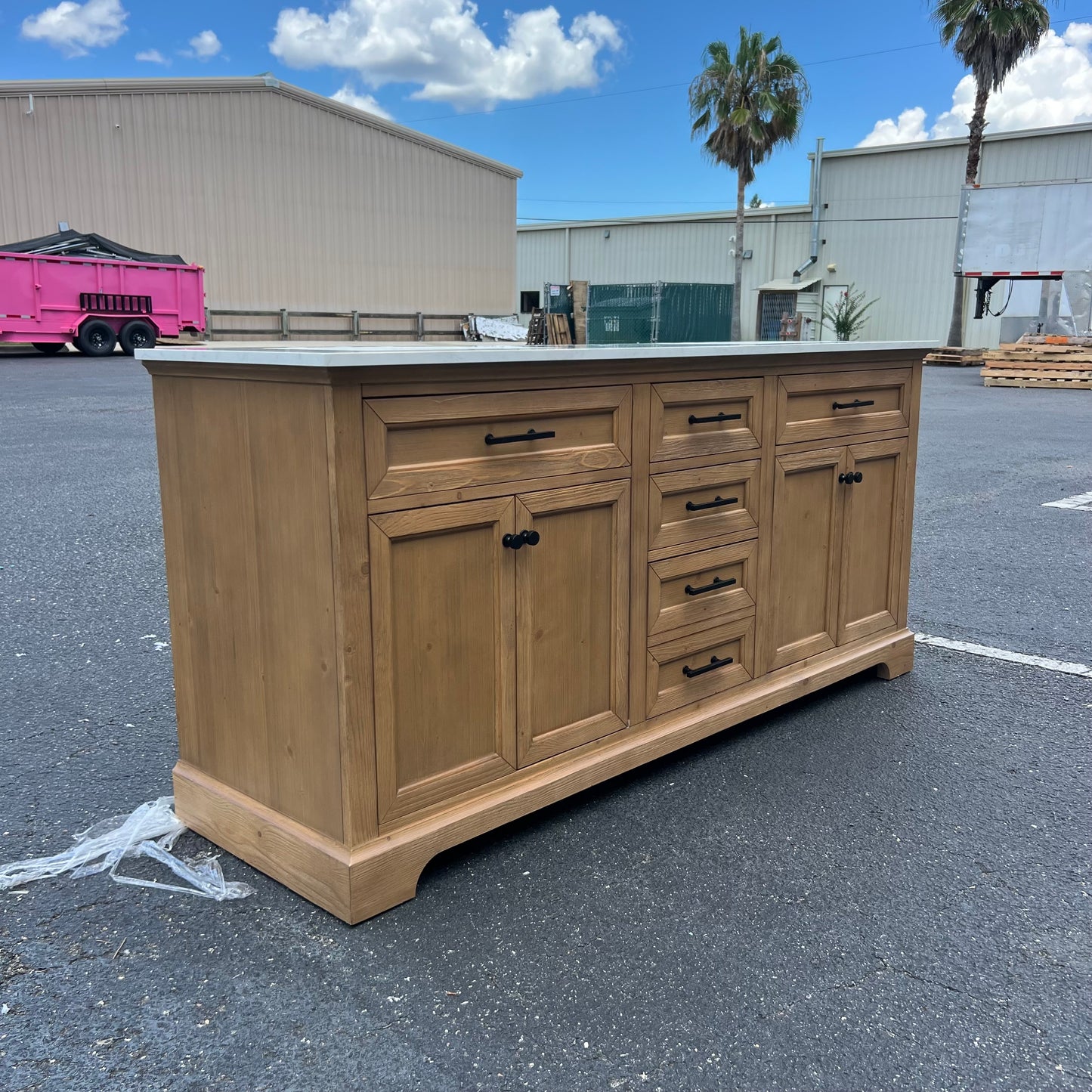 NEW 72” Double Sink Bathroom Vanity