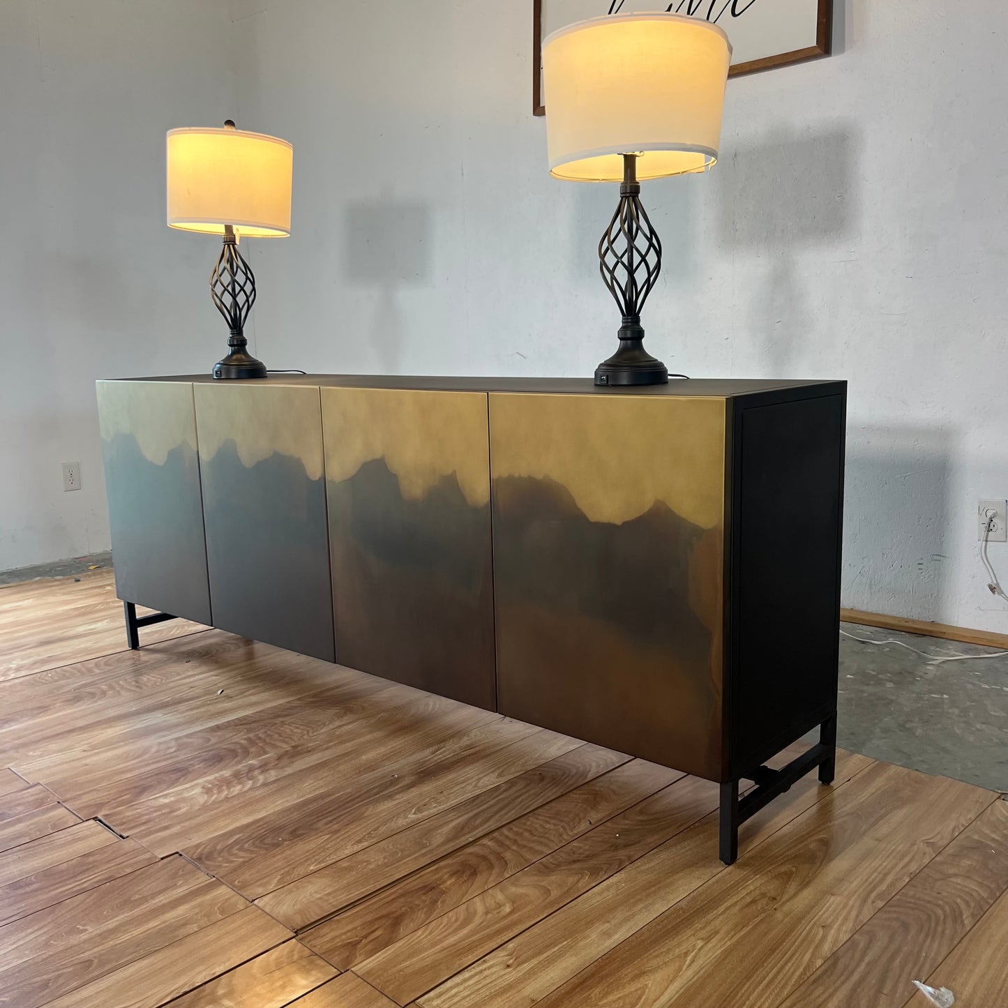 Four Hands Noemi 82” Metal Sideboard