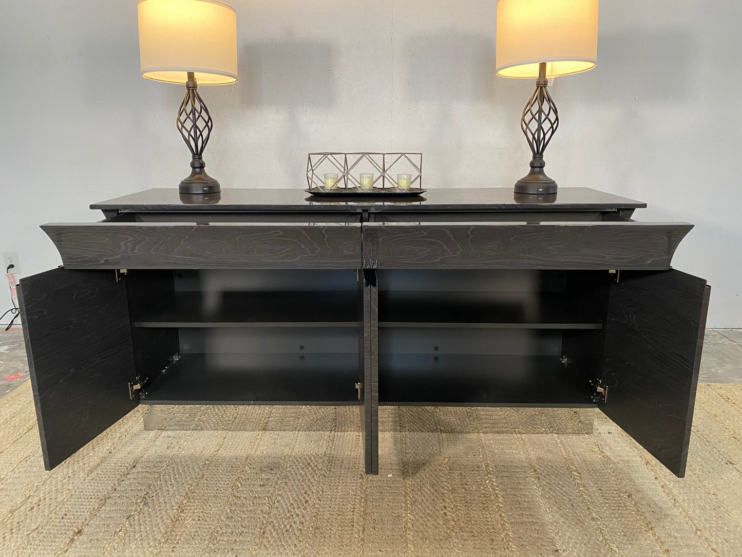 Orren Ellis Grey 70” Sideboard