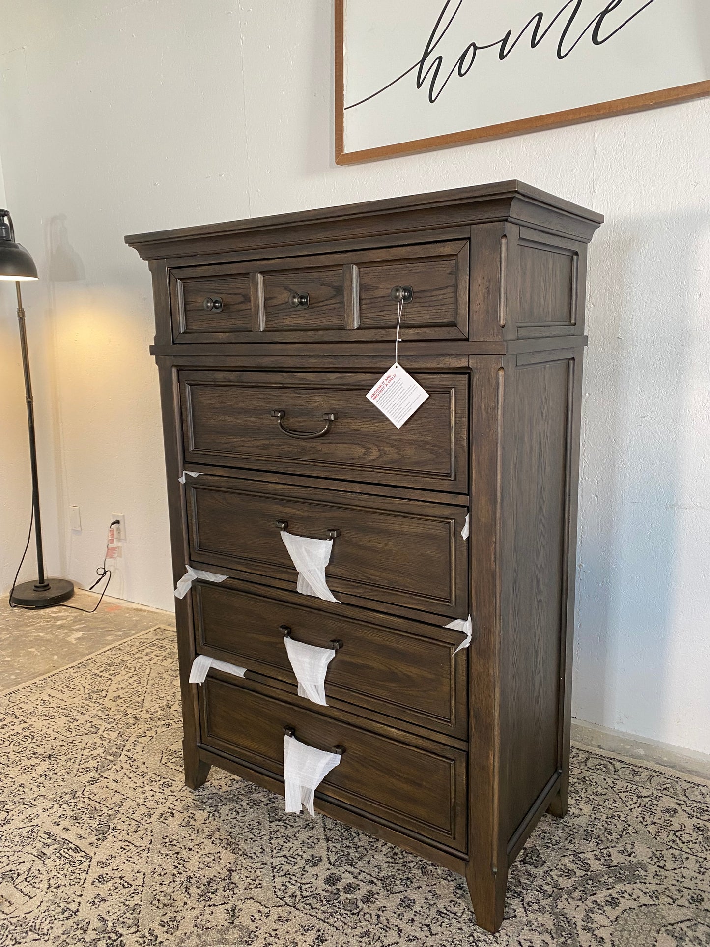 NEW Liberty Furniture Upright 5-Drawer Chest of Drawers